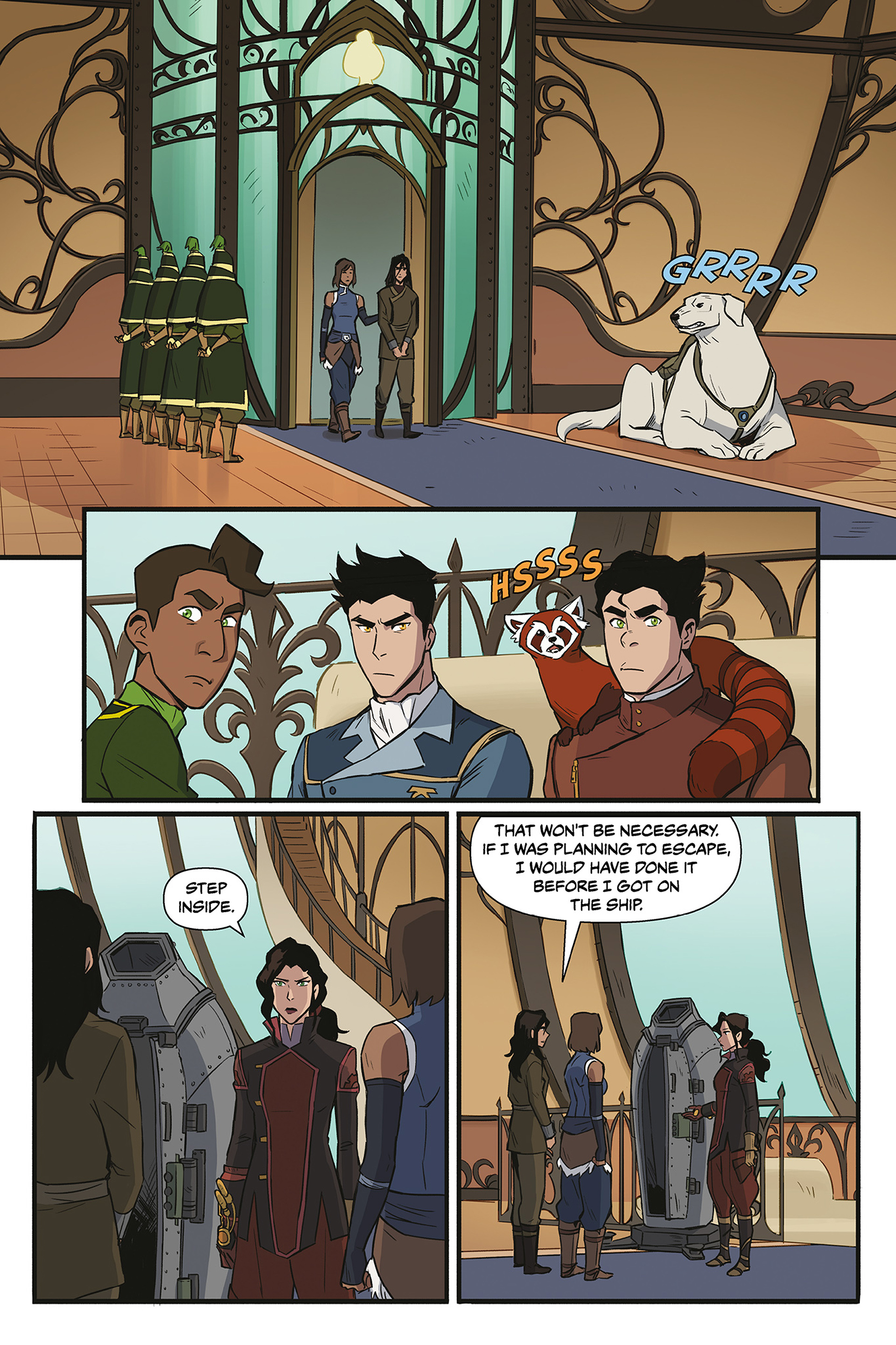Read online The Legend of Korra: Ruins of the Empire Omnibus comic -  Issue # TPB (Part 1) - 49