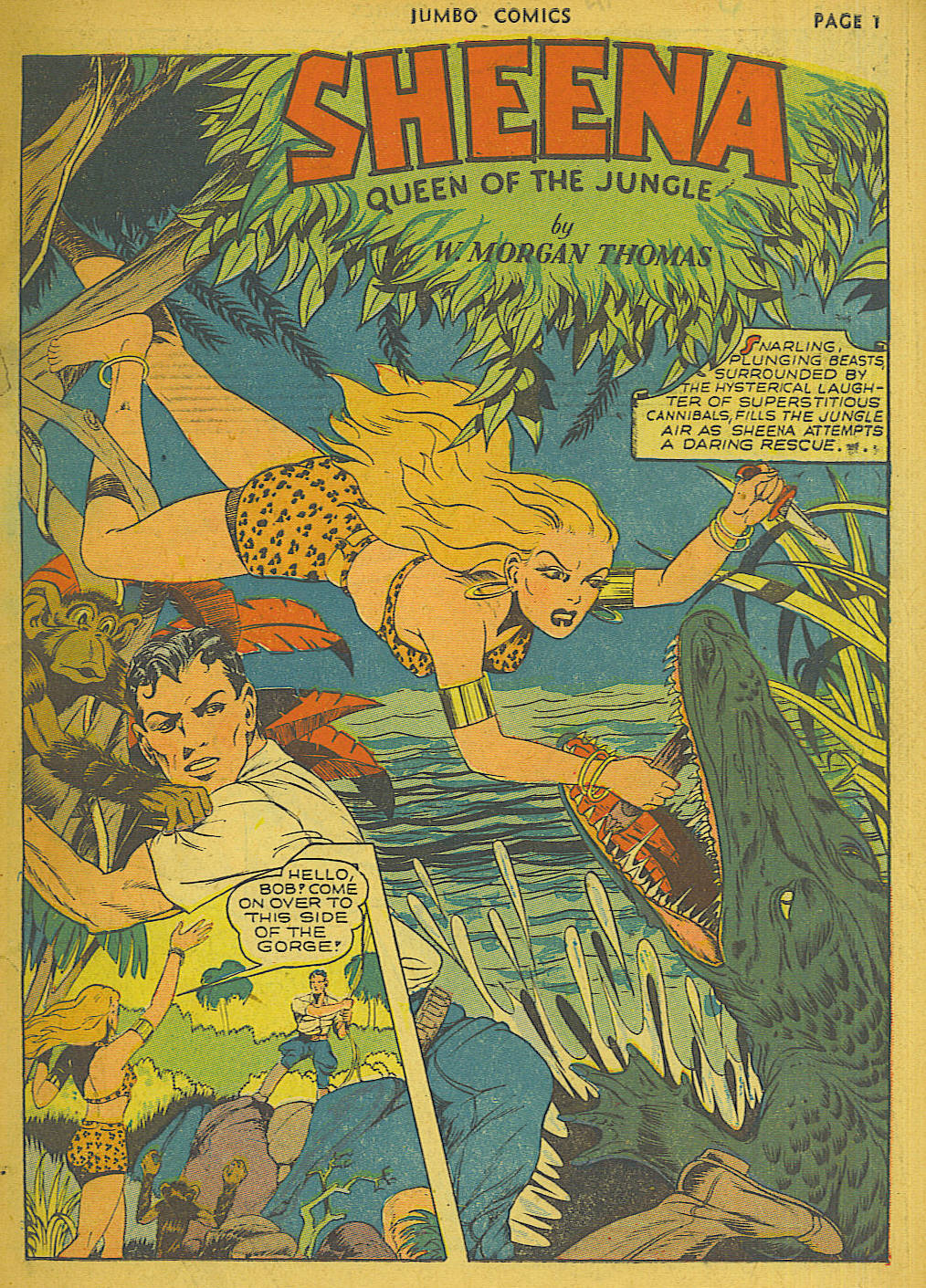 Read online Jumbo Comics comic -  Issue #38 - 3