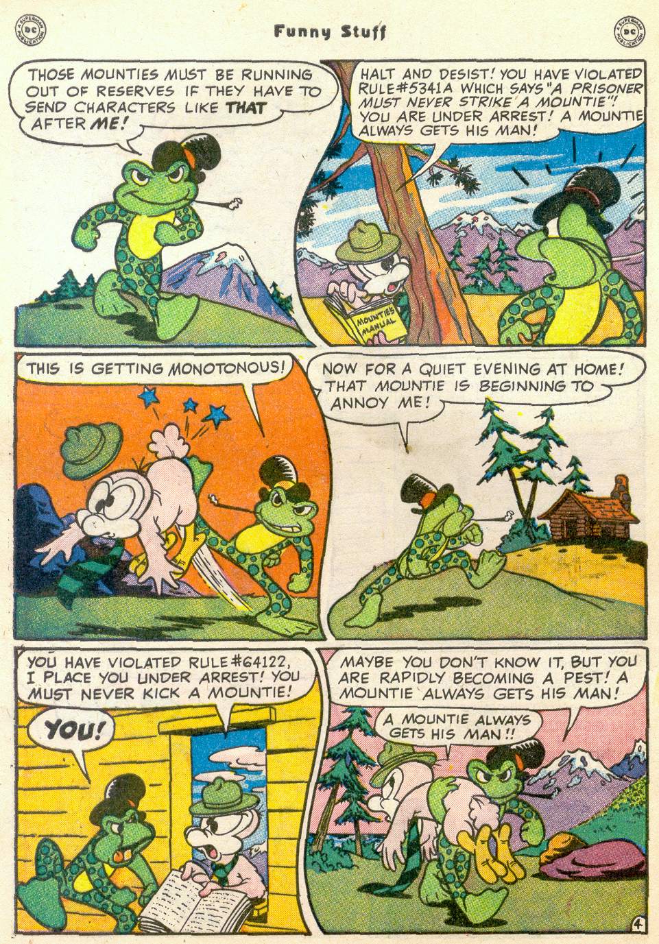 Read online Funny Stuff comic -  Issue #40 - 46