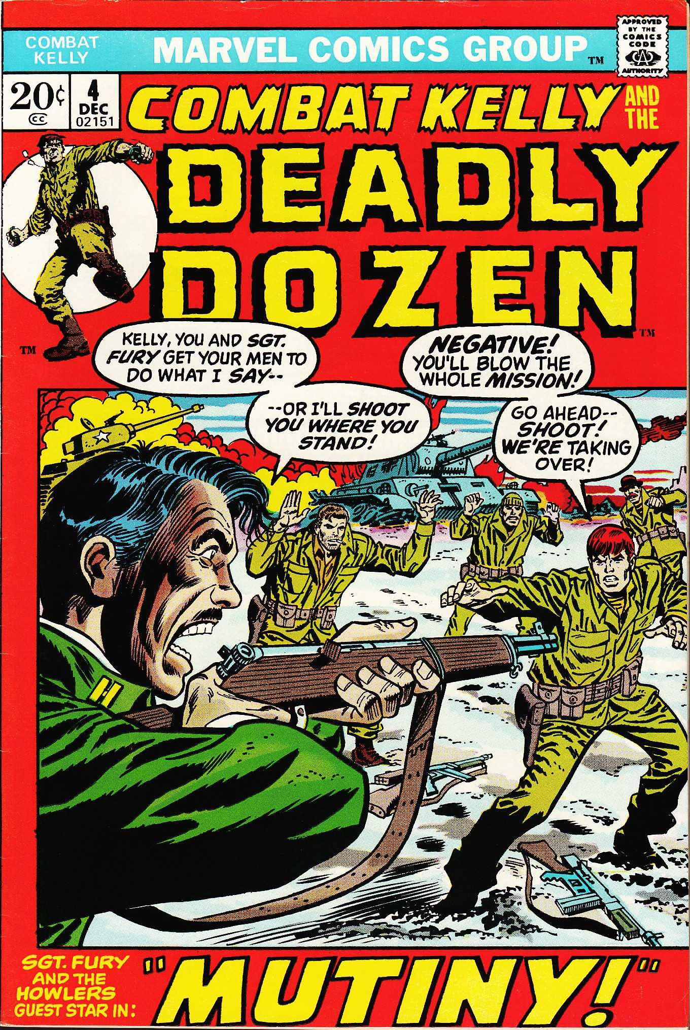 Read online Combat Kelly comic -  Issue #4 - 1