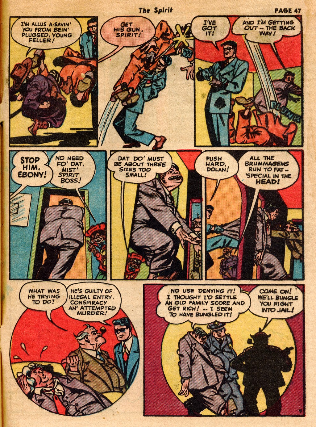 Read online The Spirit (1944) comic -  Issue #2 - 49