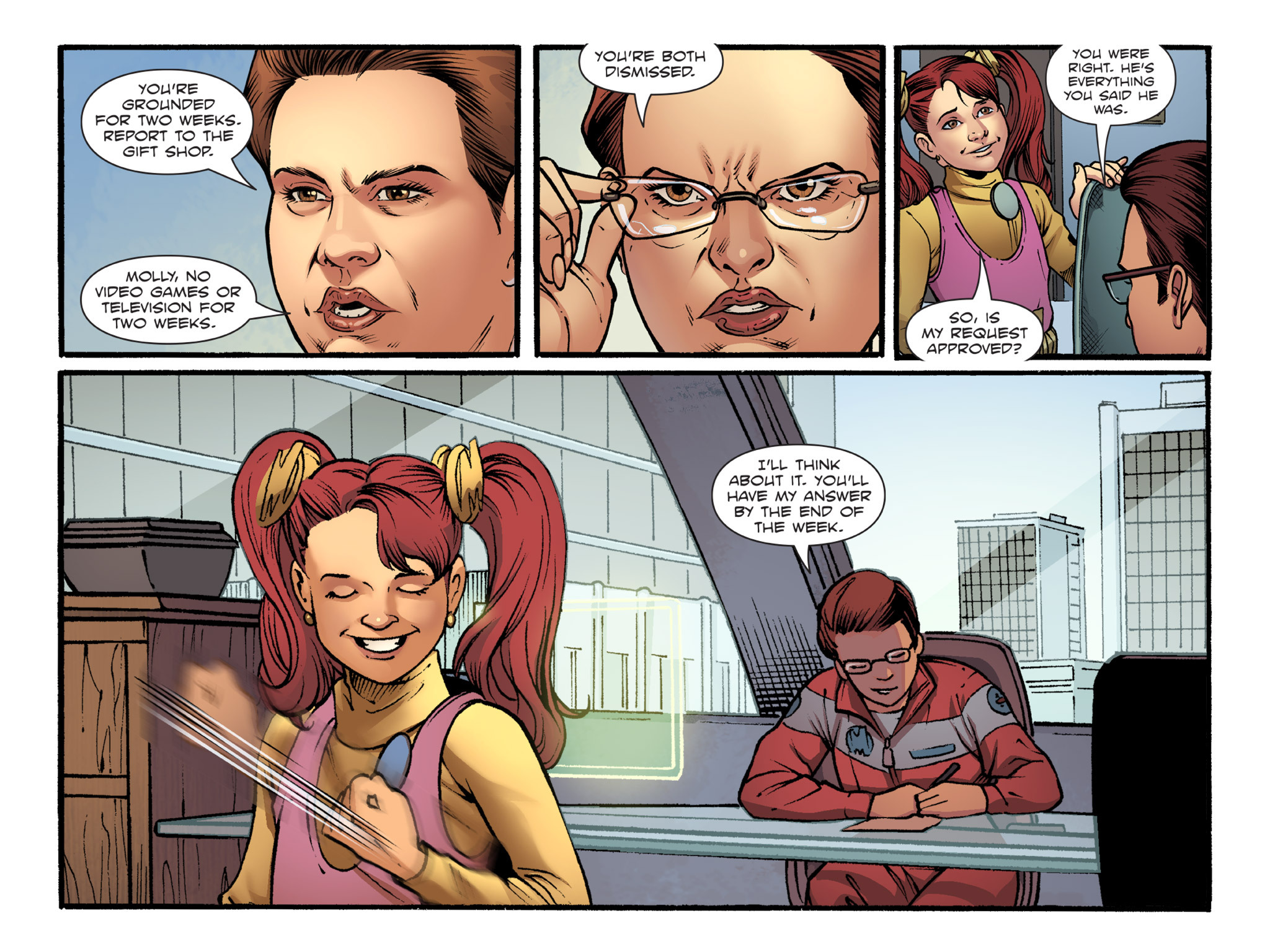 Read online Molly Danger: Digital comic -  Issue #3 - 100