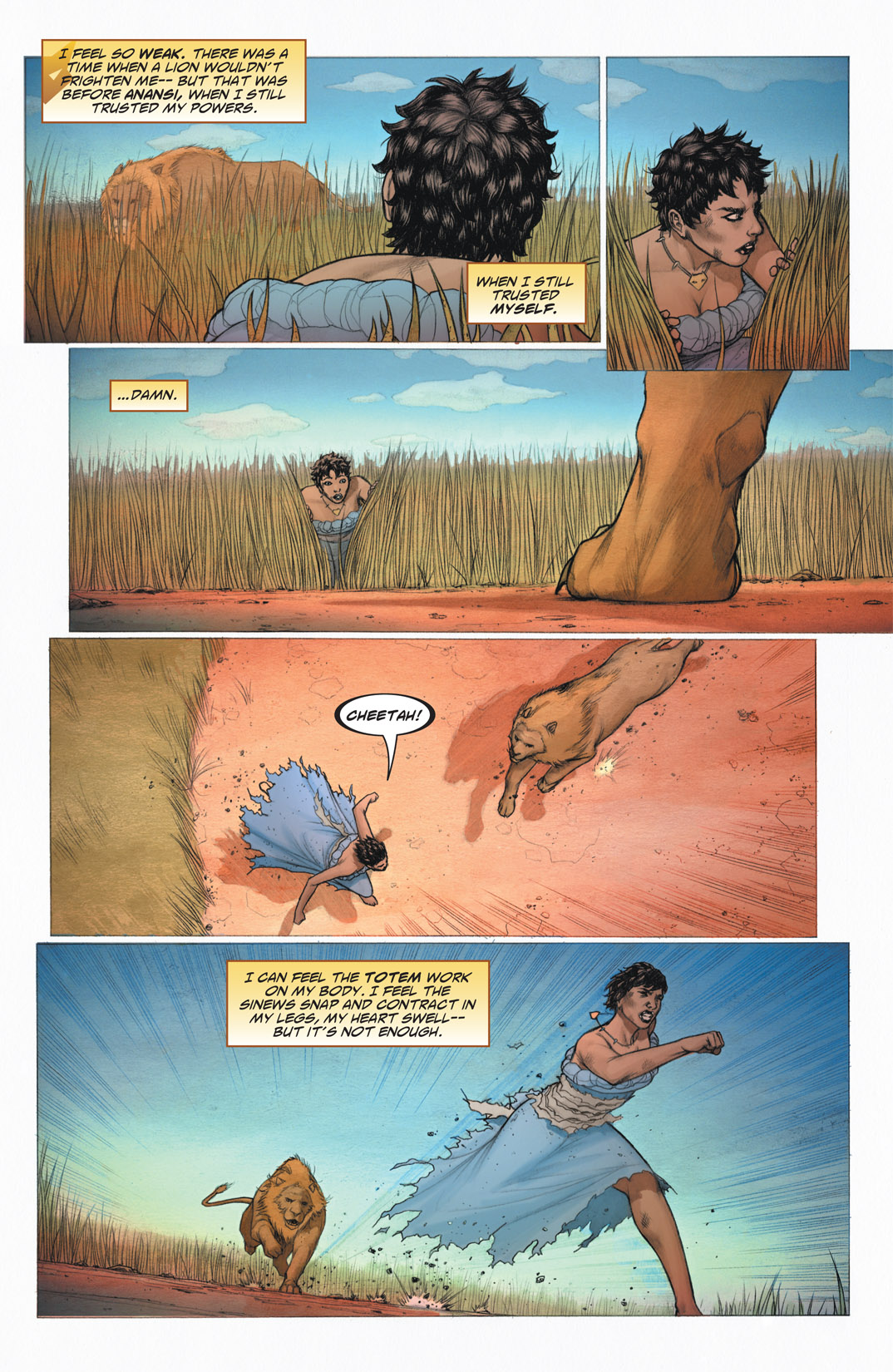 Read online Vixen: Return of the Lion comic -  Issue #2 - 21