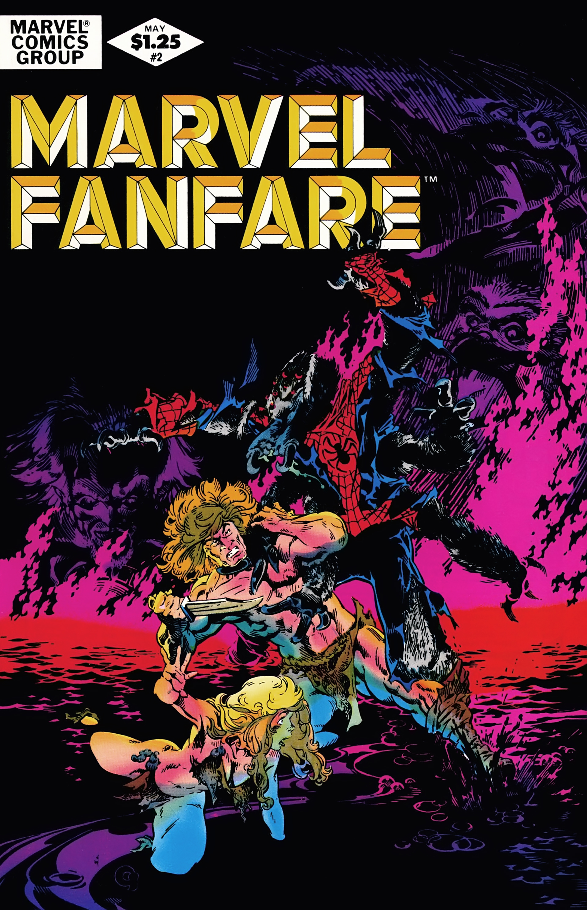 Read online Marvel Fanfare (1982) comic -  Issue #2 - 1