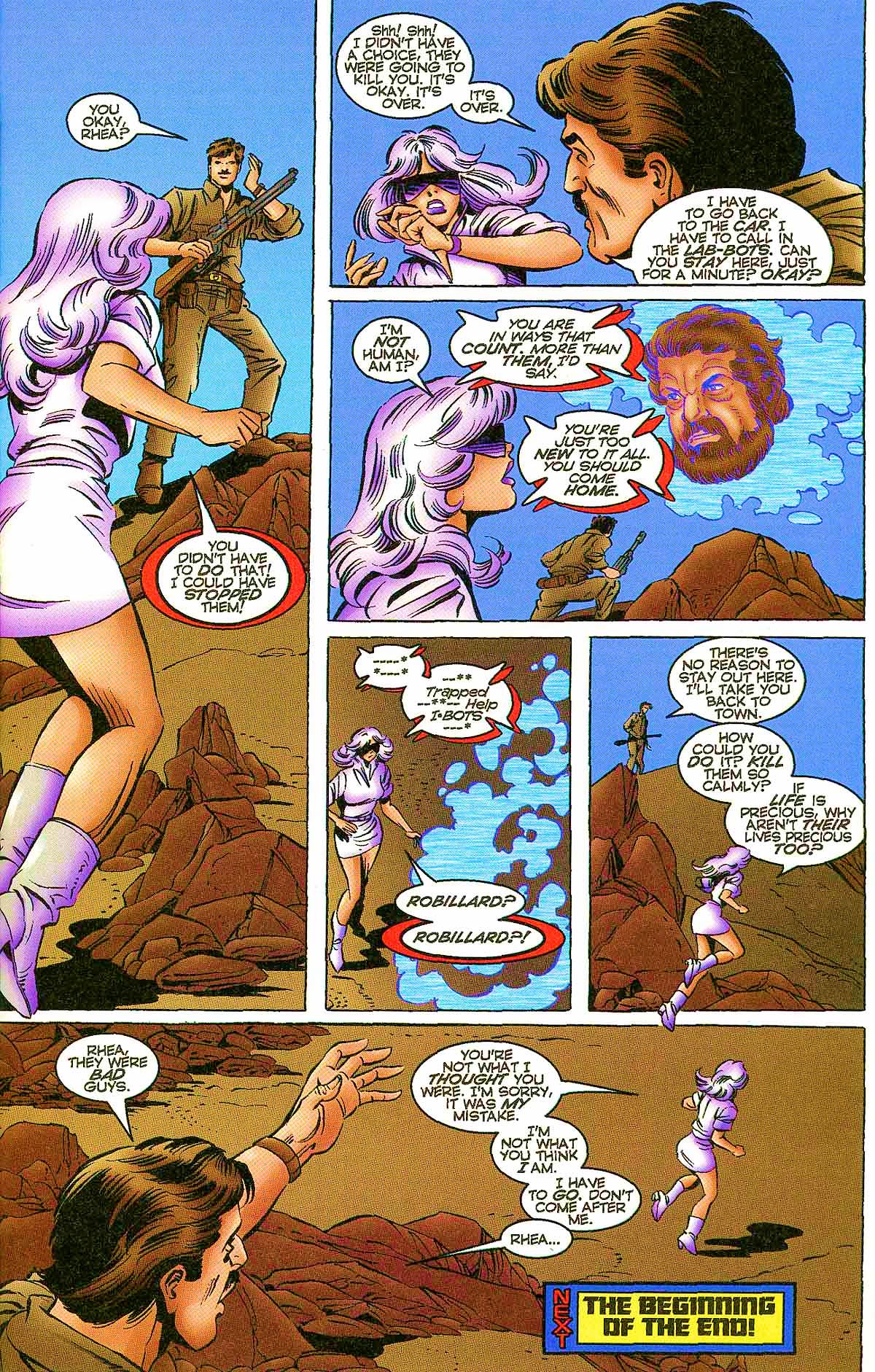 Read online Isaac Asimov's I-Bots comic -  Issue #4 - 28