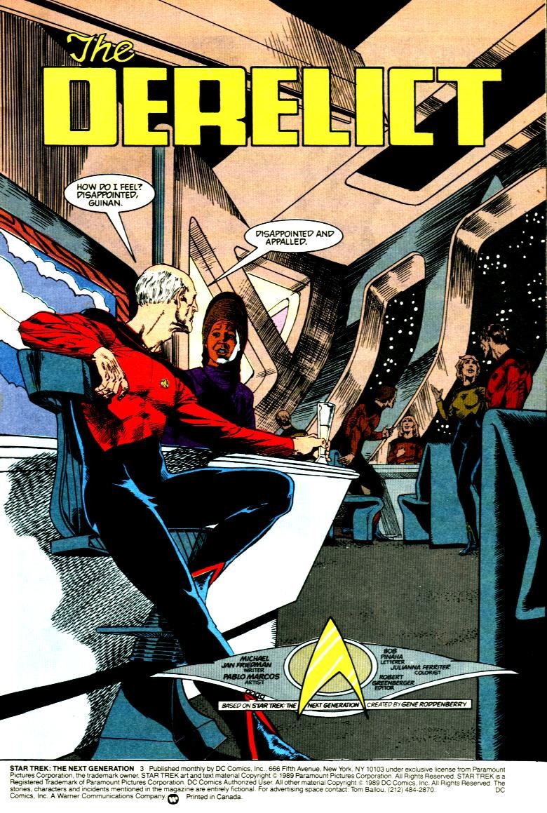 Read online Star Trek: The Next Generation (1989) comic -  Issue #3 - 2