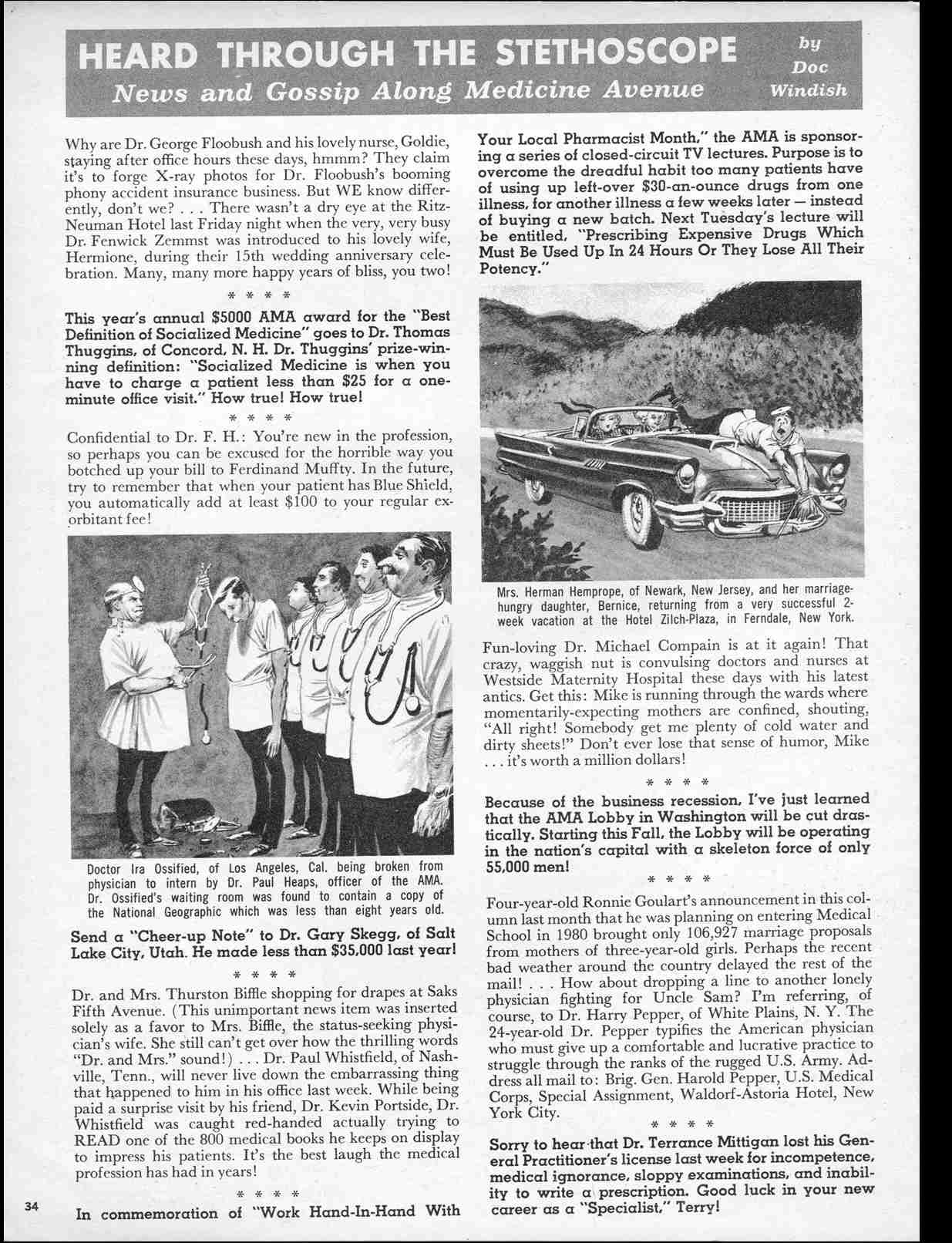 Read online MAD comic -  Issue #65 - 36