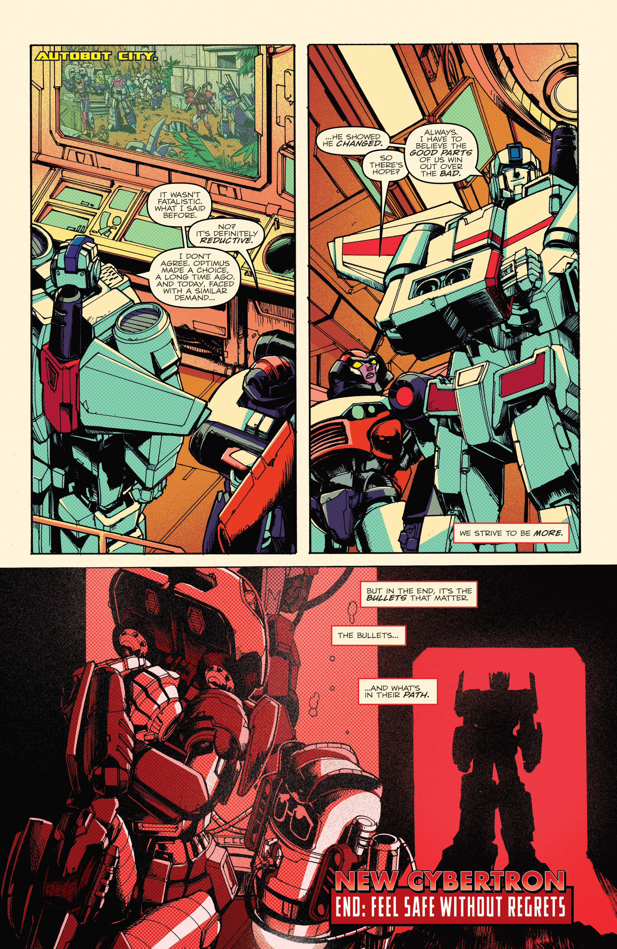 Read online Optimus Prime comic -  Issue #6 - 24