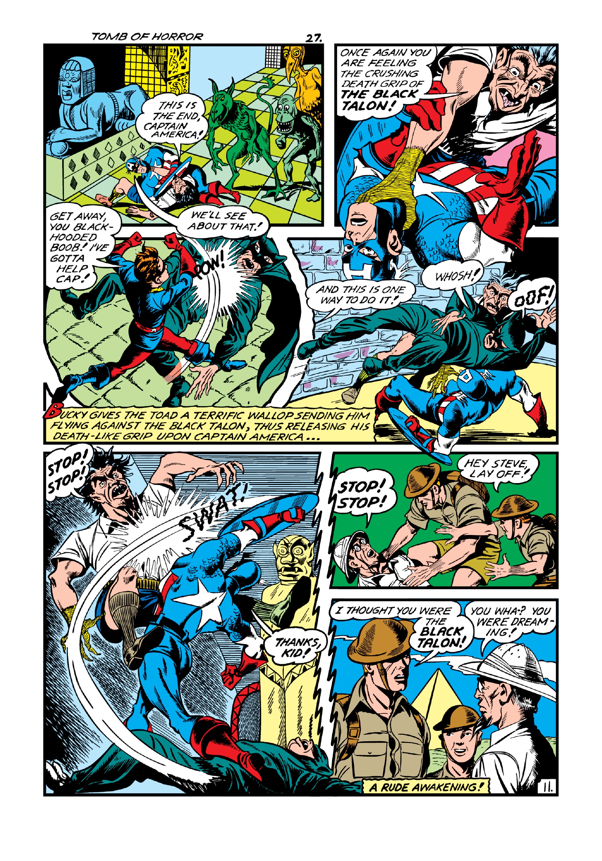 Read online Marvel Masterworks: Golden Age Captain America comic -  Issue # TPB 5 (Part 2) - 4
