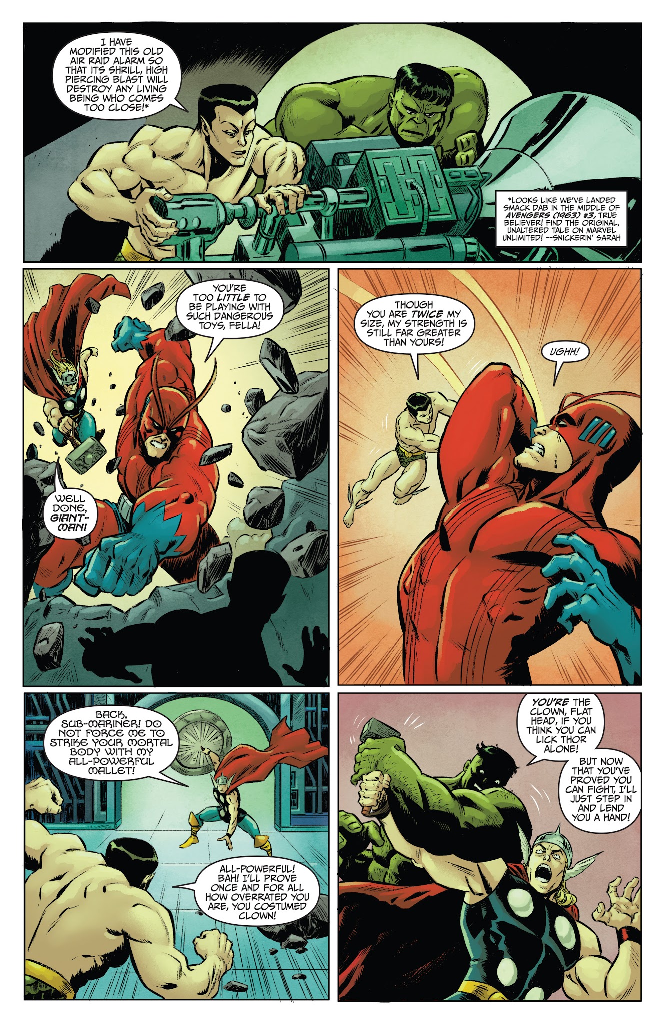 Read online Avengers: Back To Basics comic -  Issue #5 - 4