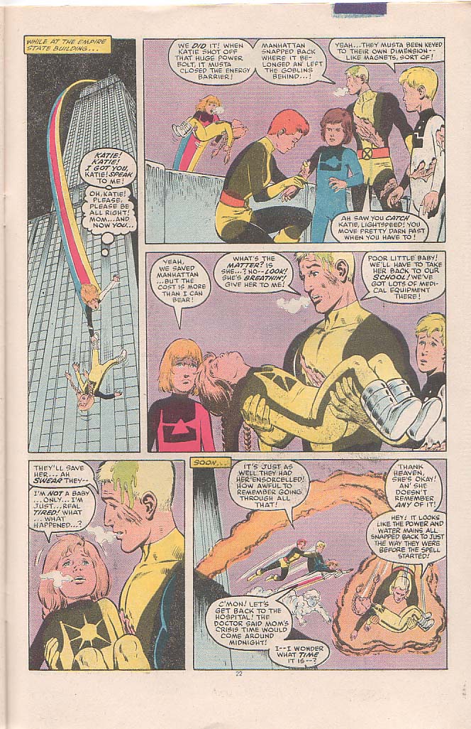 Read online Power Pack (1984) comic -  Issue #20 - 23