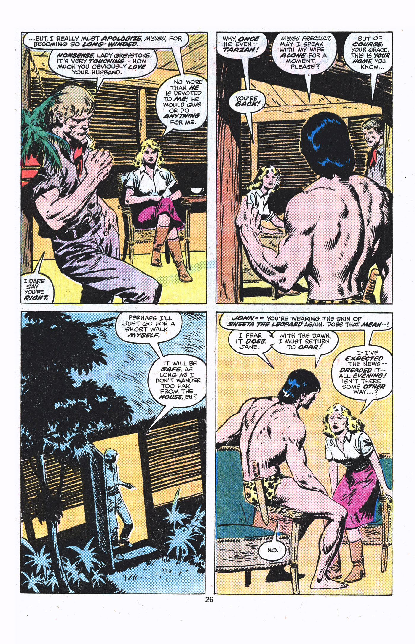 Read online Tarzan (1977) comic -  Issue #2 - 14