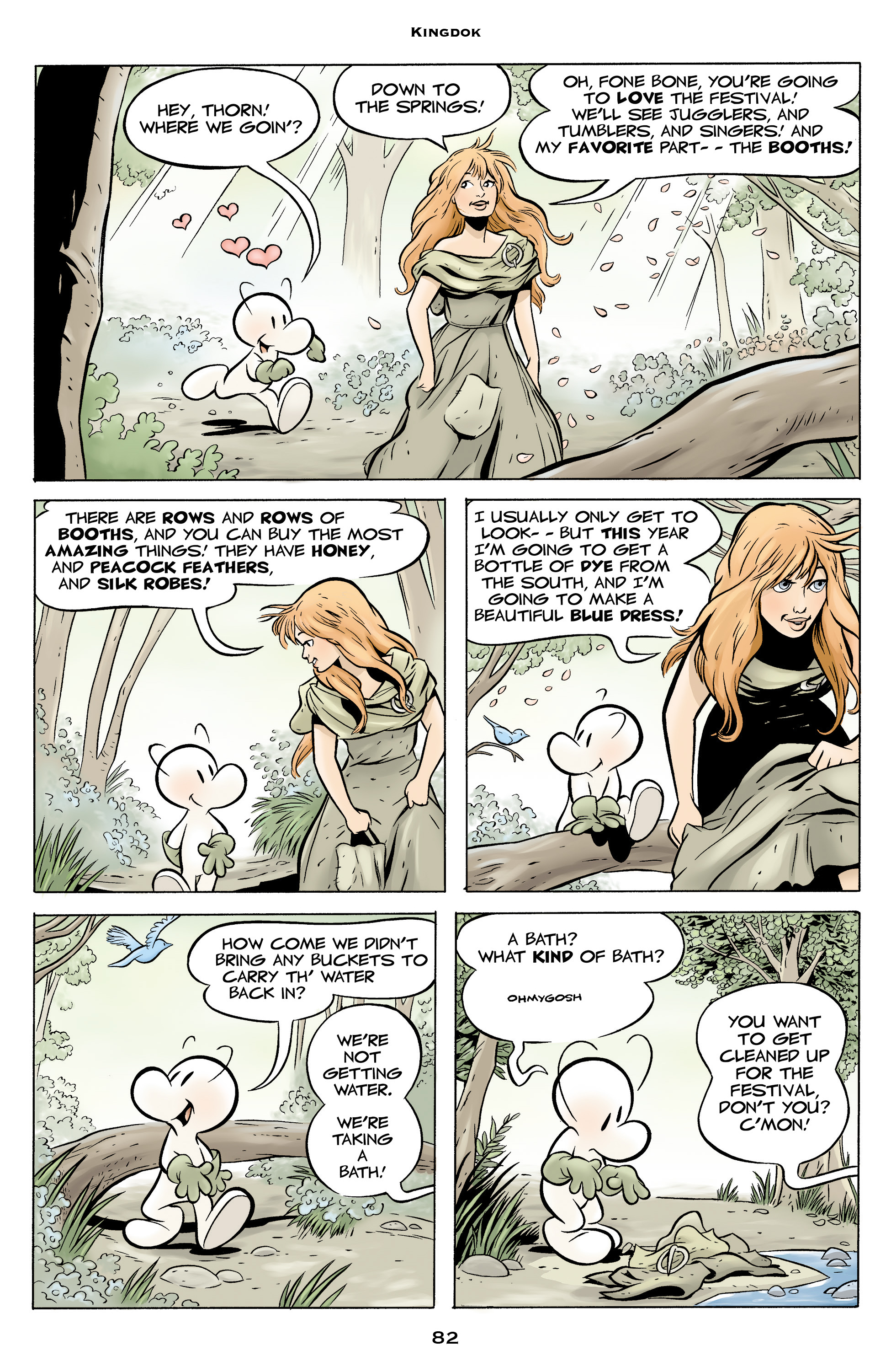 Read online Bone: Out From Boneville comic -  Issue # TPB - 82