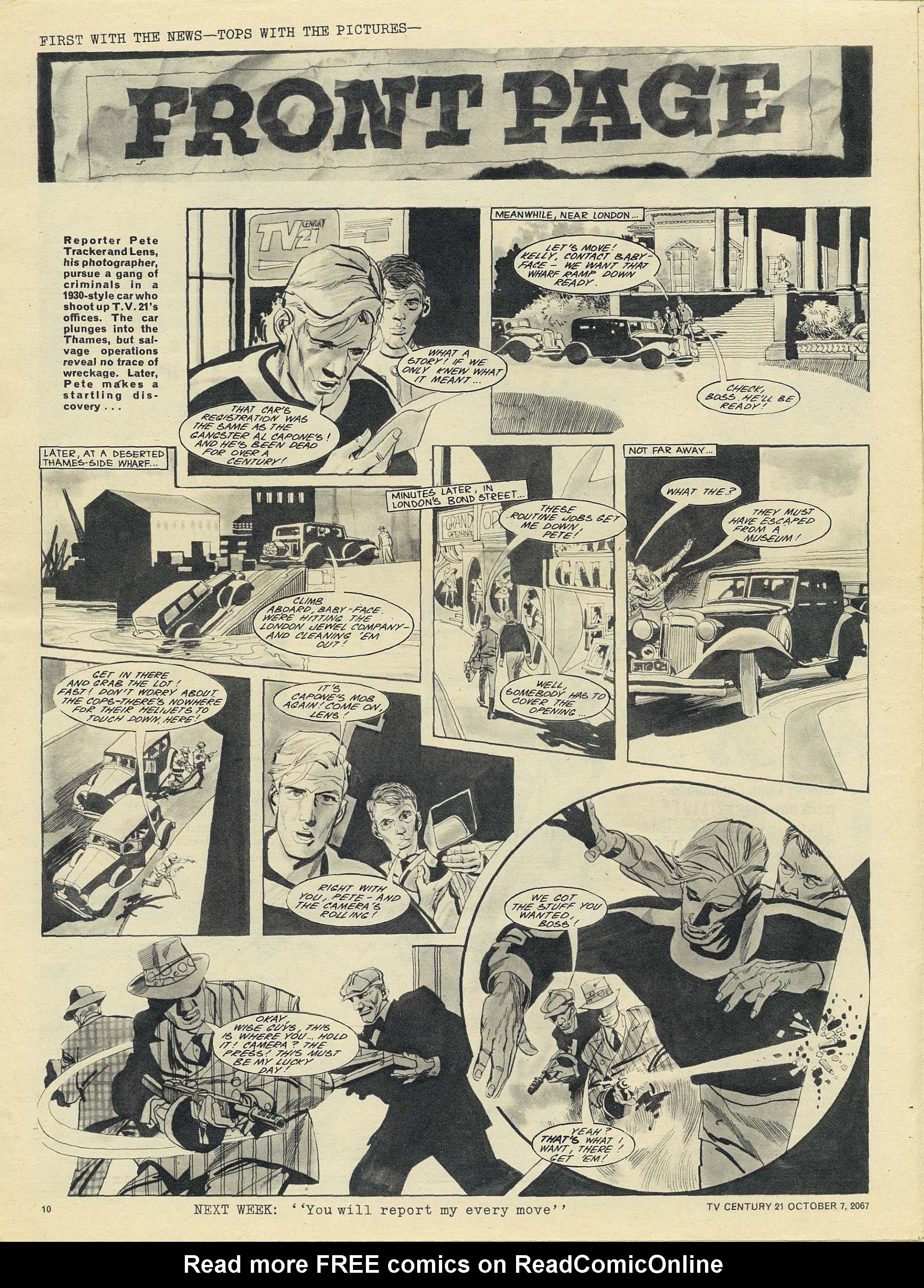 Read online TV Century 21 (TV 21) comic -  Issue #142 - 10
