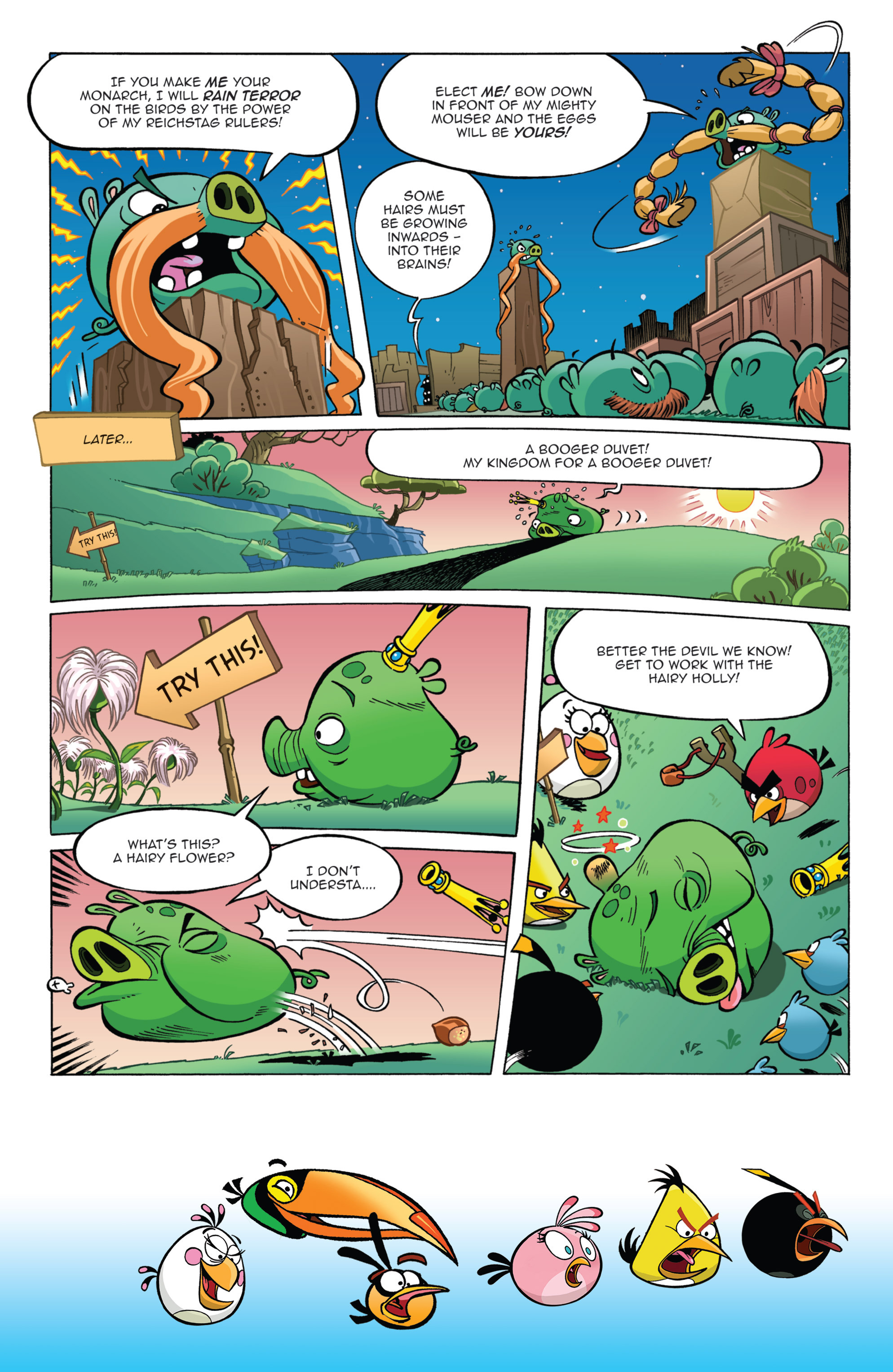 Read online Angry Birds Comics (2014) comic -  Issue #11 - 12