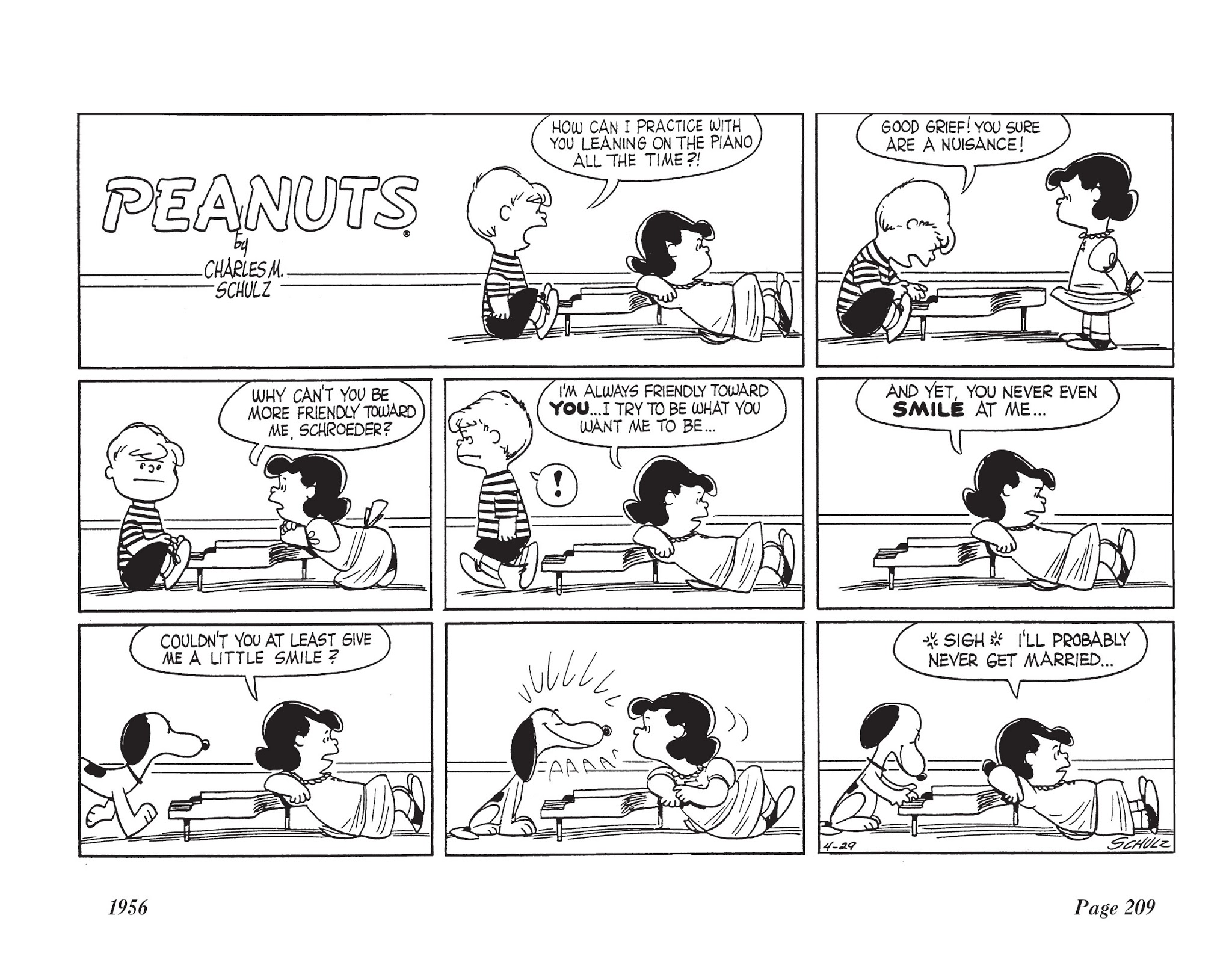 Read online The Complete Peanuts comic -  Issue # TPB 3 - 222