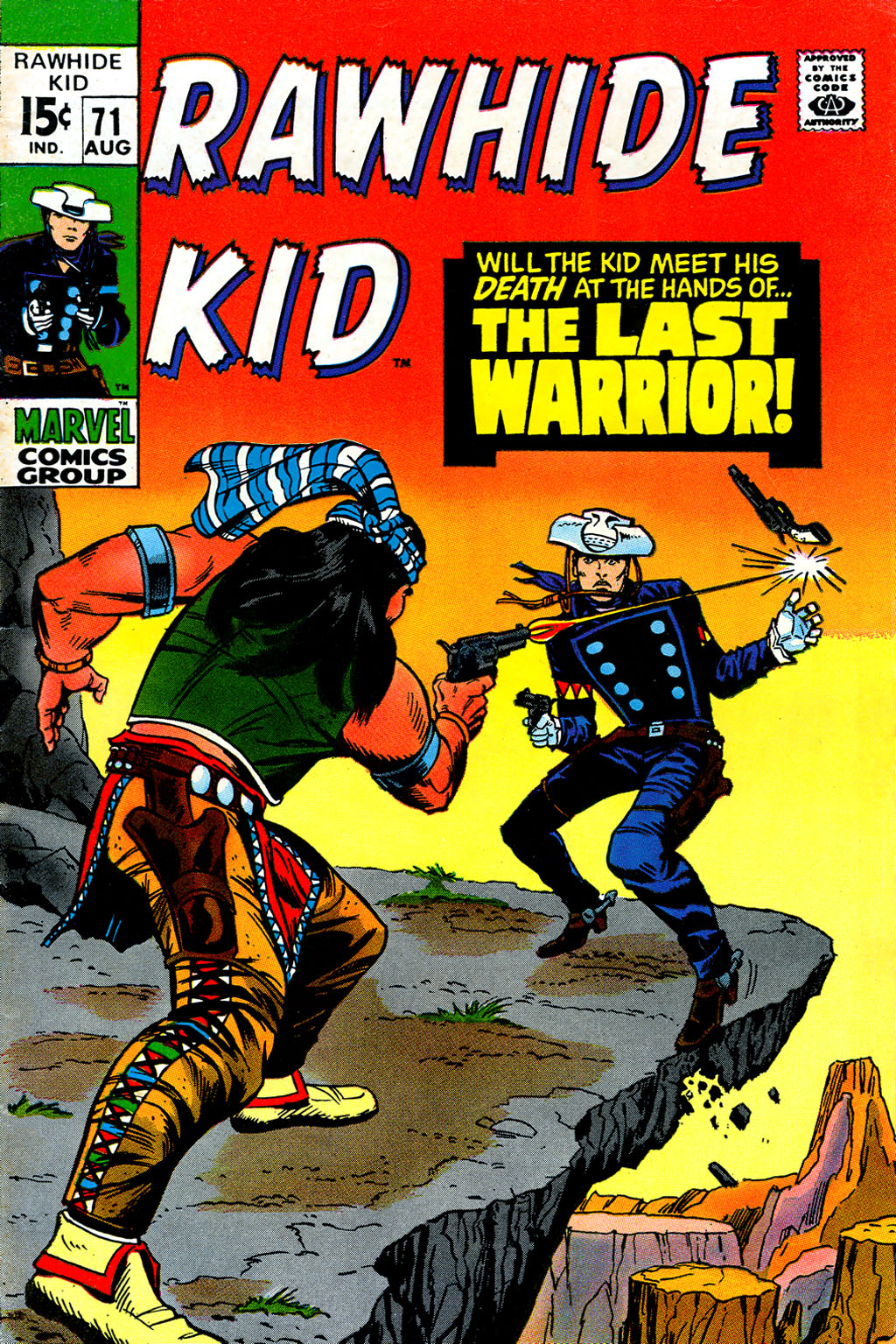 Read online The Rawhide Kid comic -  Issue #71 - 1