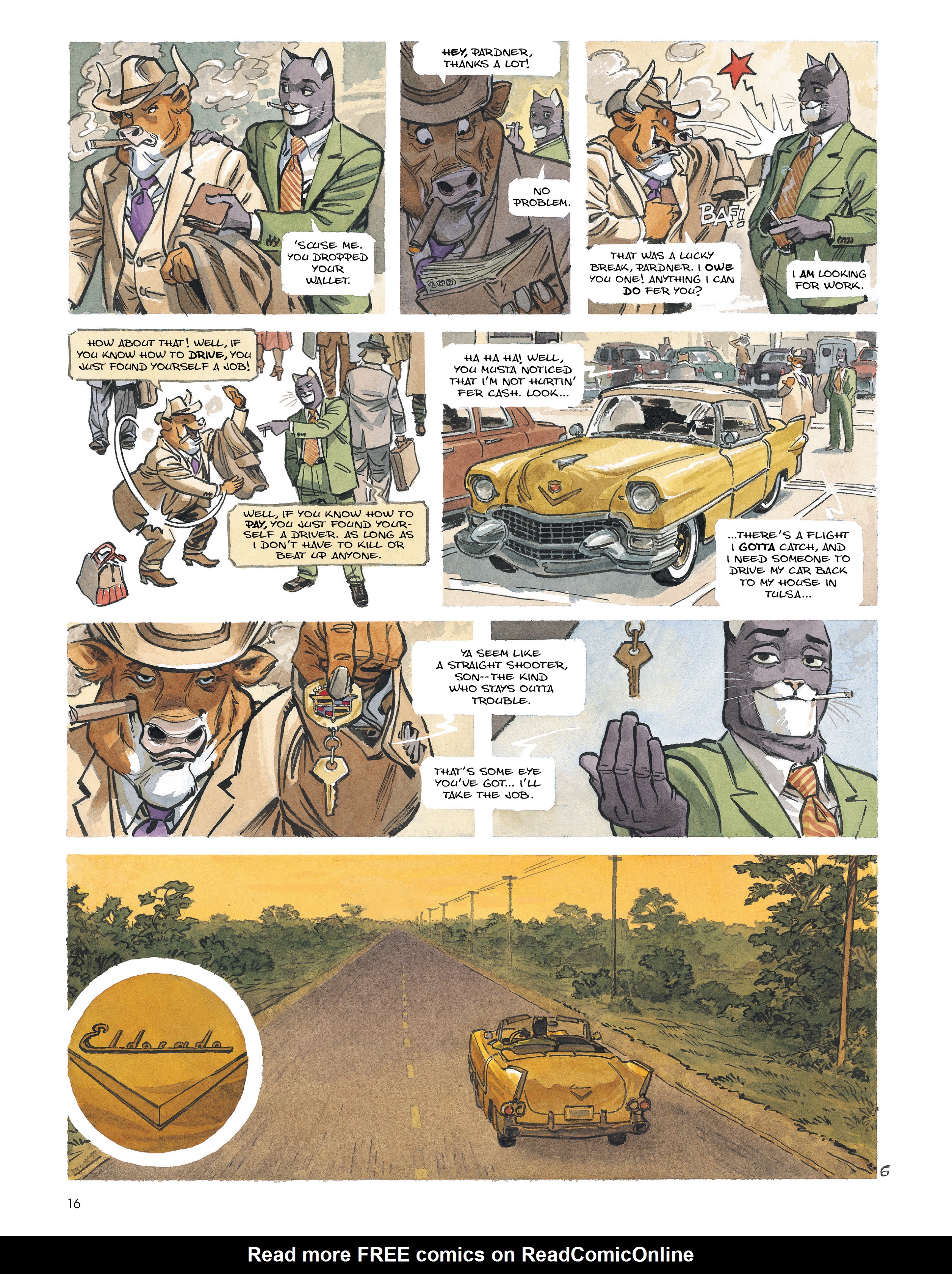 Read online Blacksad: Amarillo comic -  Issue # Full - 15