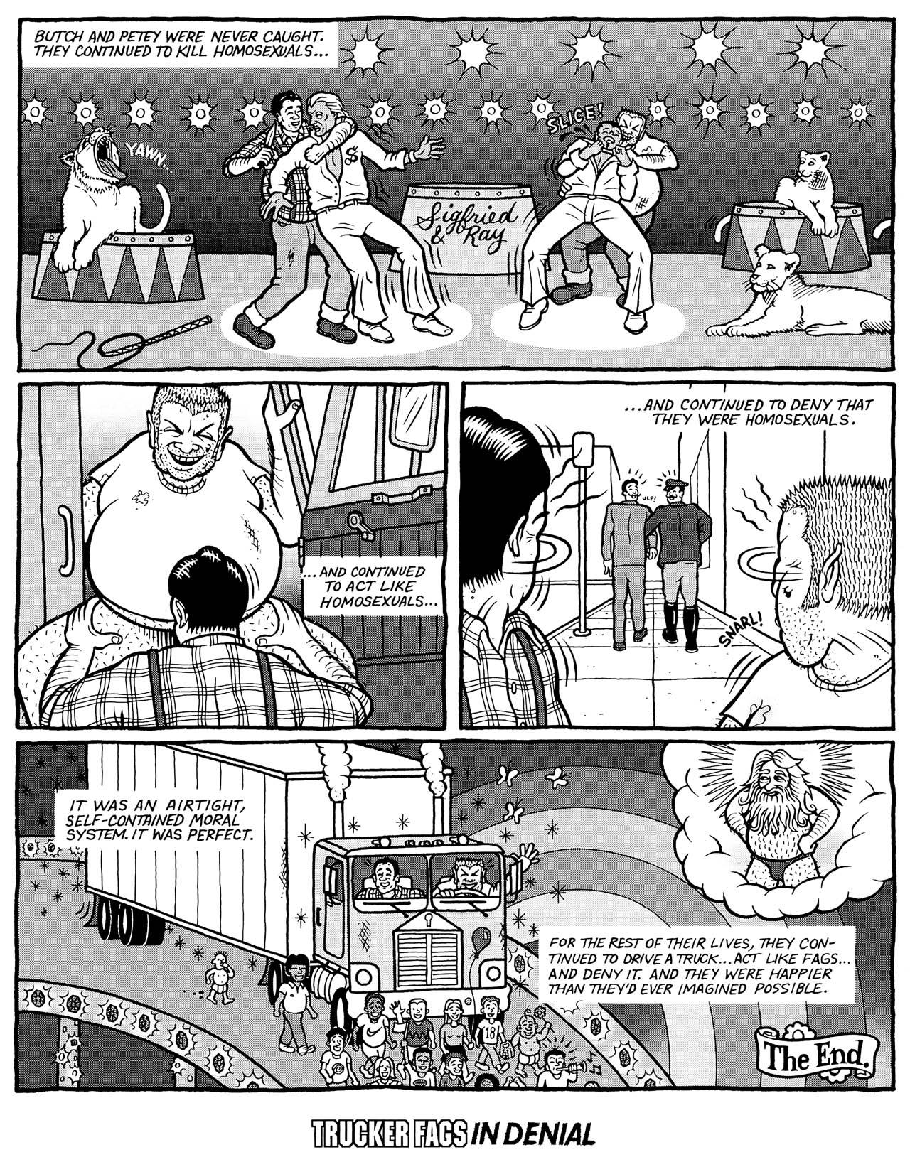 Read online Trucker Fags in Denial comic -  Issue # Full - 29