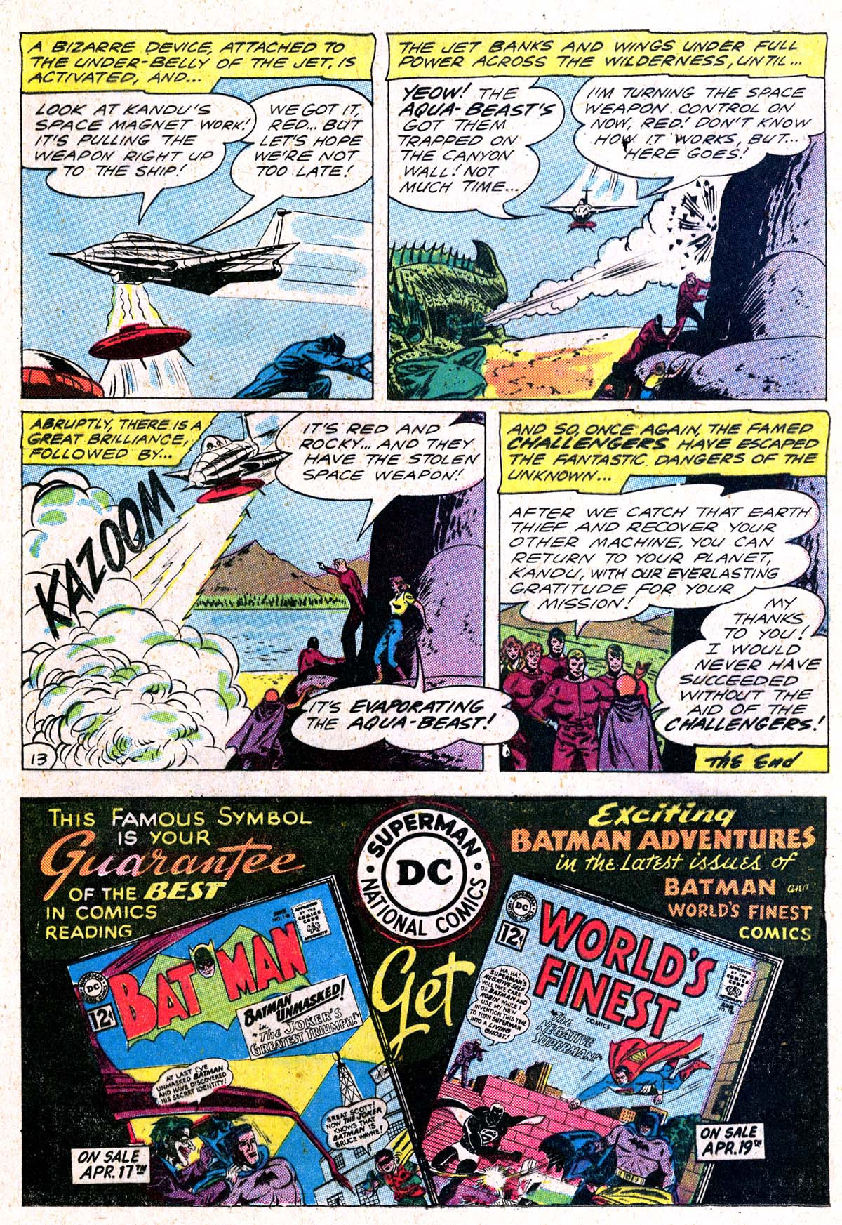 Read online Challengers of the Unknown (1958) comic -  Issue #26 - 32