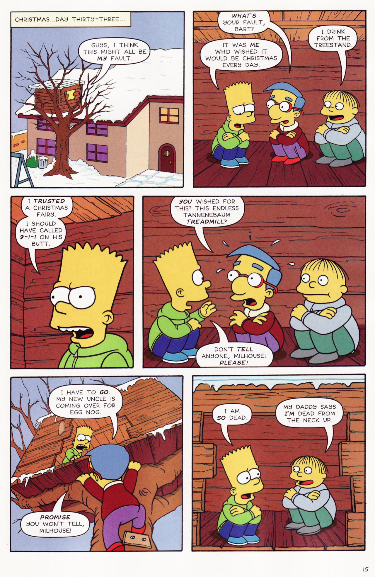 Read online The Simpsons Winter Wingding comic -  Issue #2 - 17