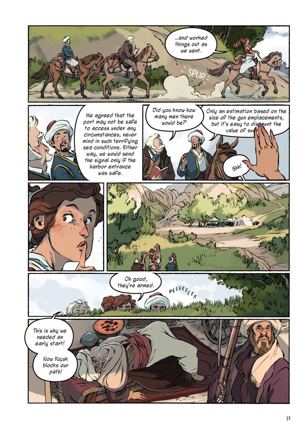 Read online Delilah Dirk and the Pillars of Hercules comic -  Issue # TPB (Part 1) - 34