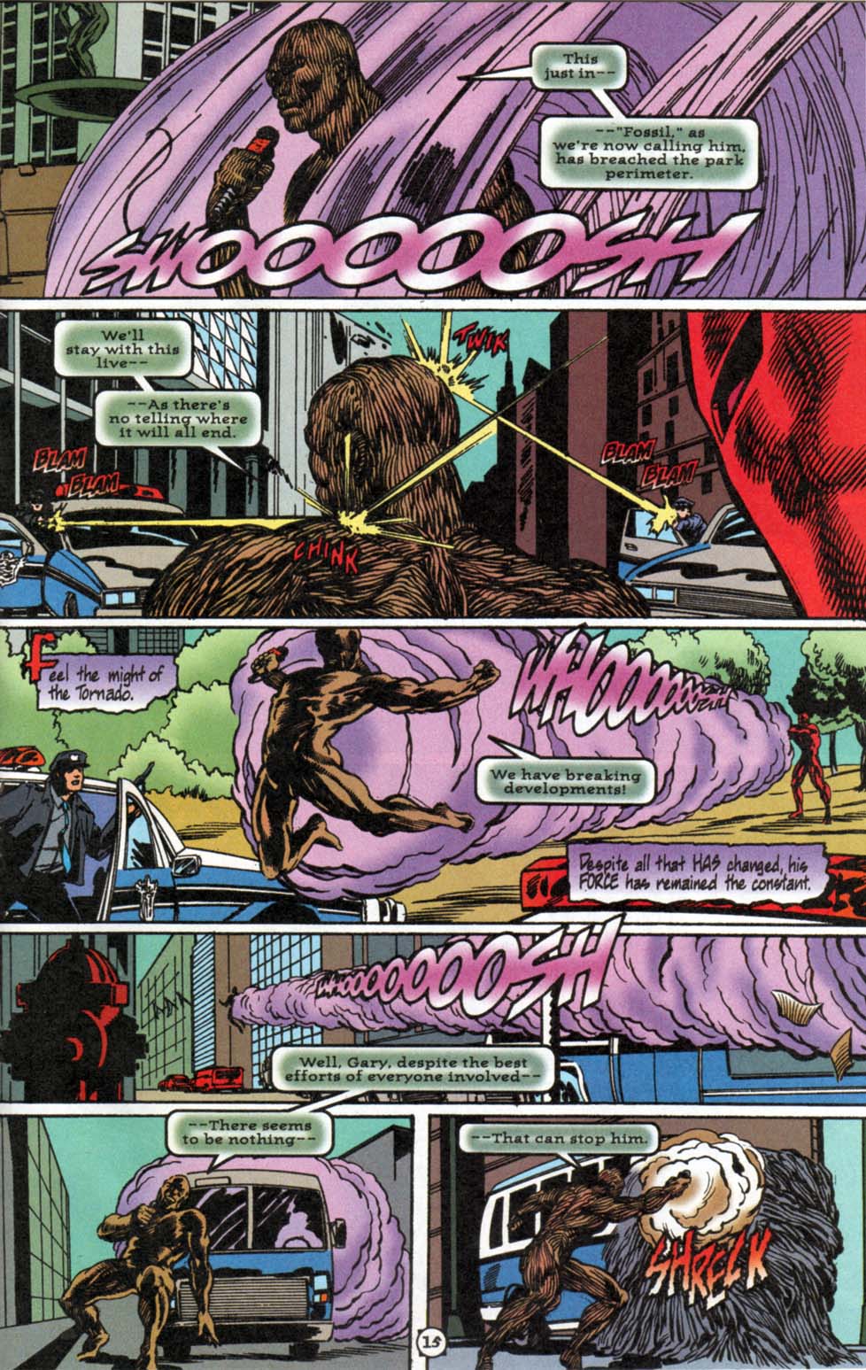 Read online Primal Force comic -  Issue #9 - 16