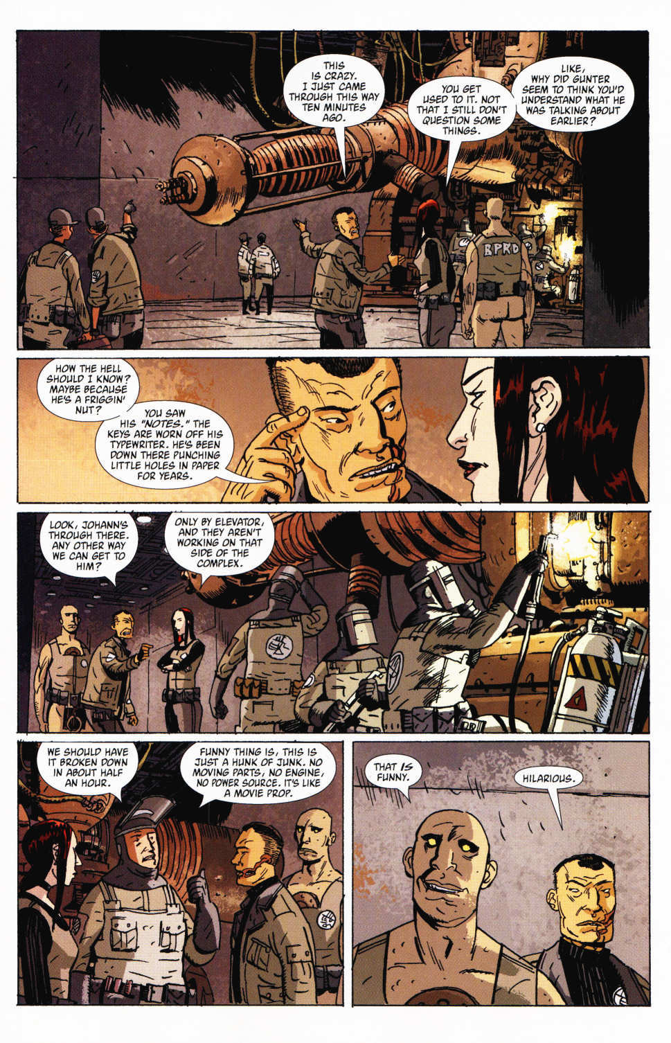 Read online B.P.R.D.: The Dead comic -  Issue #3 - 19