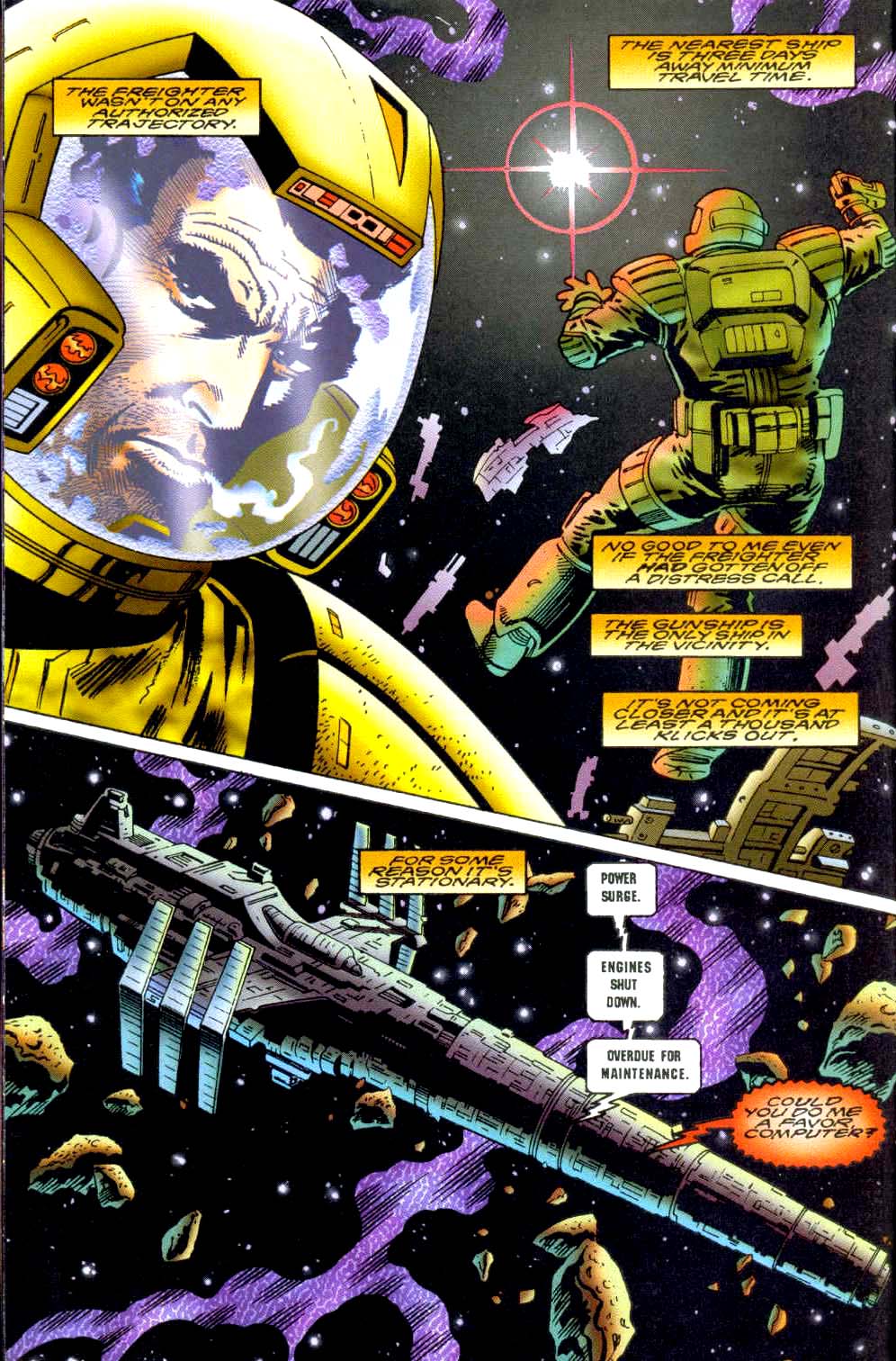 Read online Punisher 2099 comic -  Issue #34 - 4