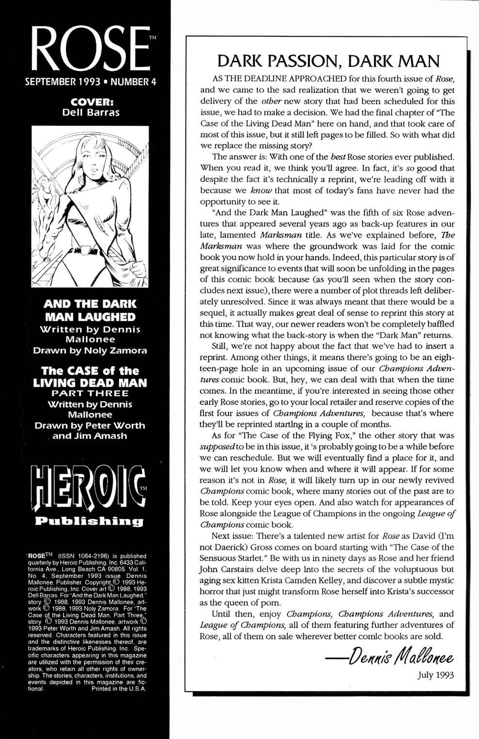 Read online Rose (Existed) comic -  Issue #4 - 2