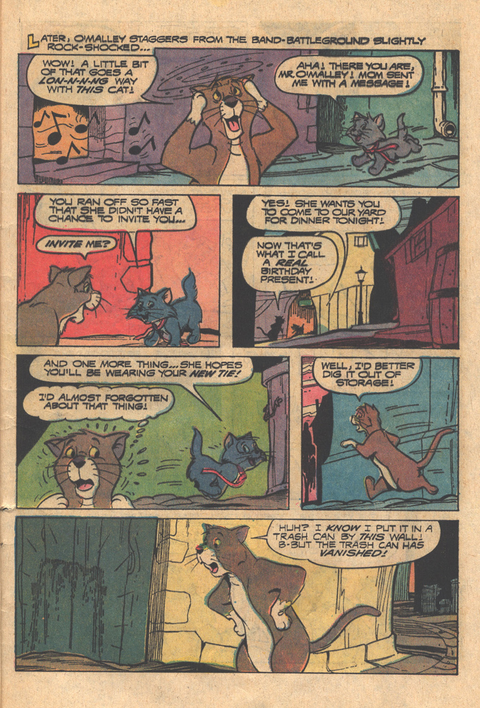 Read online O'Malley and the Alley Cats comic -  Issue #3 - 5