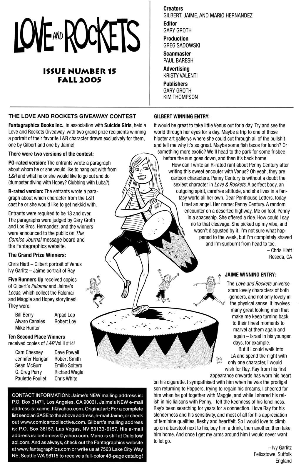 Read online Love and Rockets (2001) comic -  Issue #15 - 31