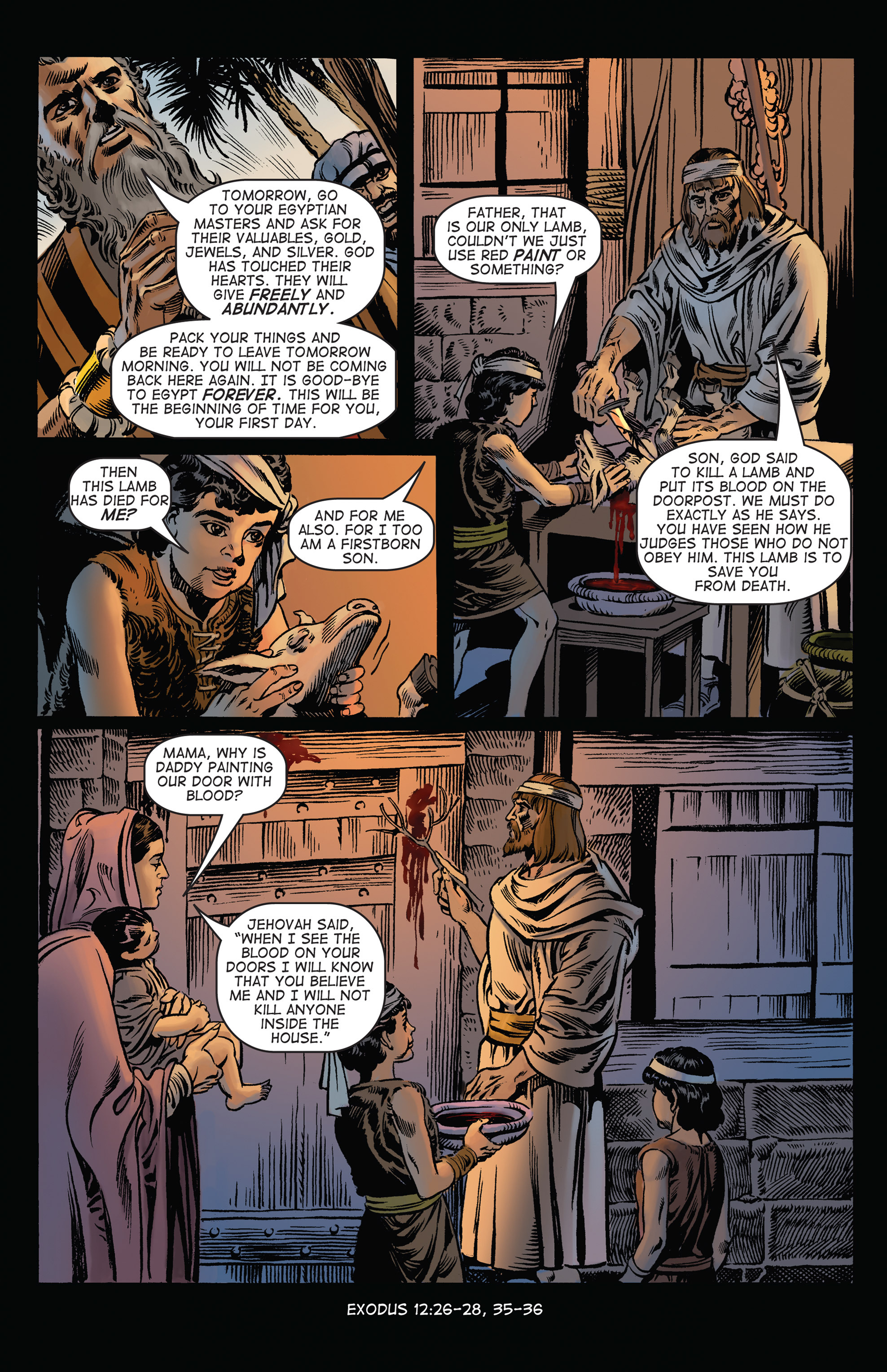 Read online The Kingstone Bible comic -  Issue #3 - 35