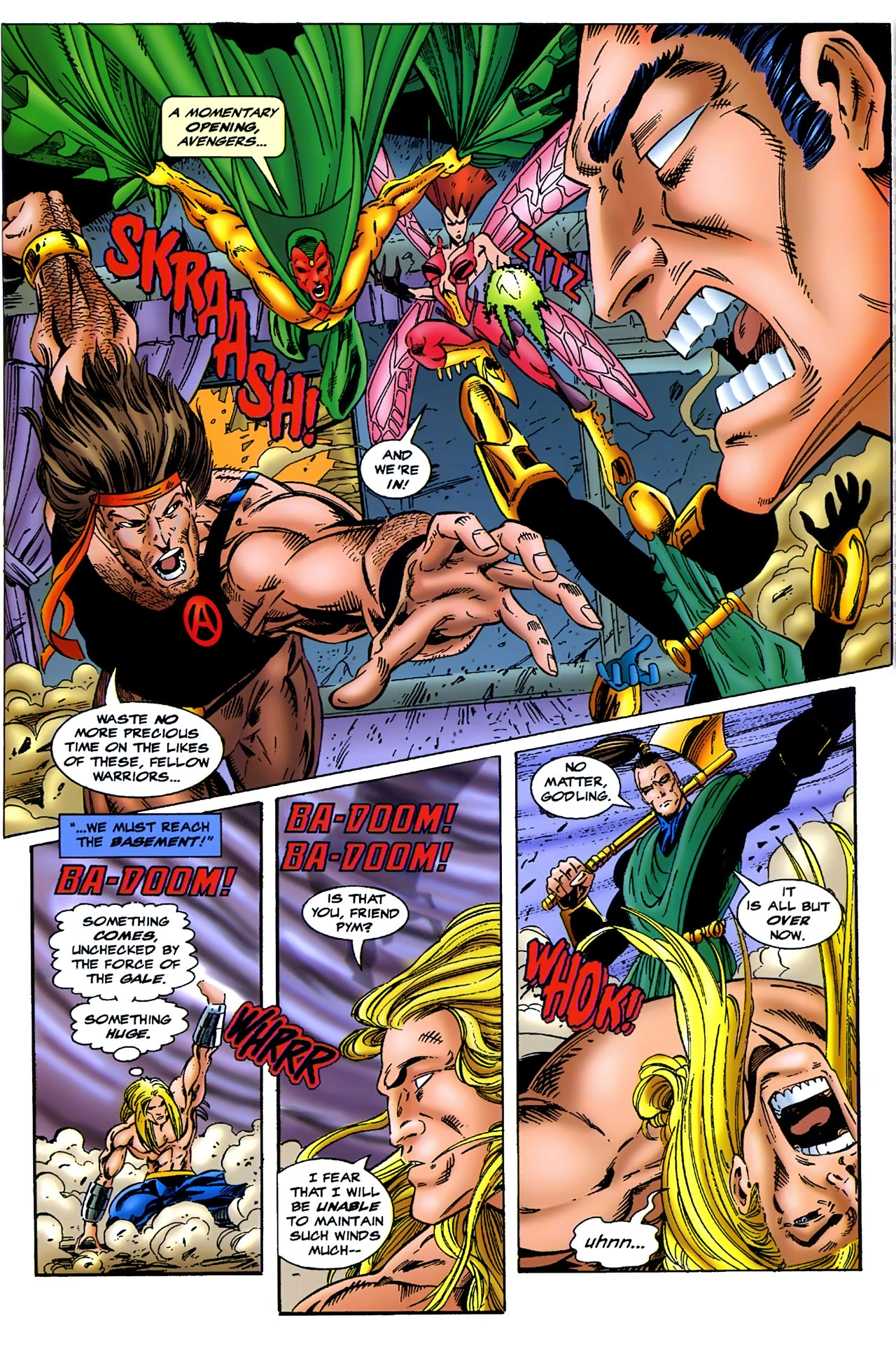 Read online Avengers: Timeslide comic -  Issue # Full - 10