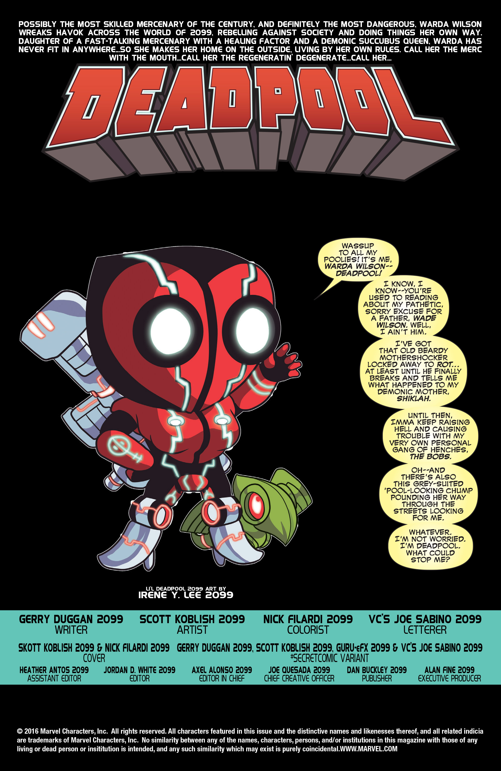 Read online Deadpool (2016) comic -  Issue #12 - 2