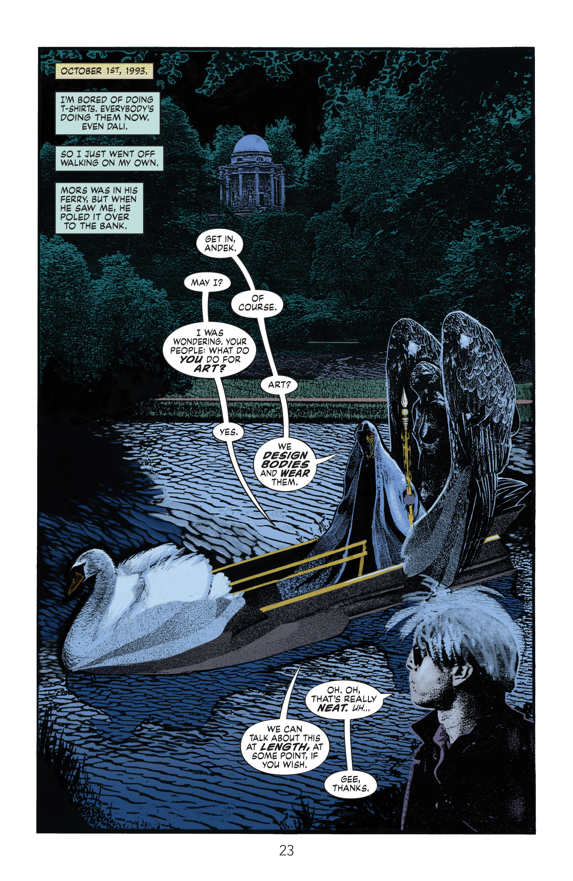 Read online Miracleman by Gaiman & Buckingham comic -  Issue #3 - 23