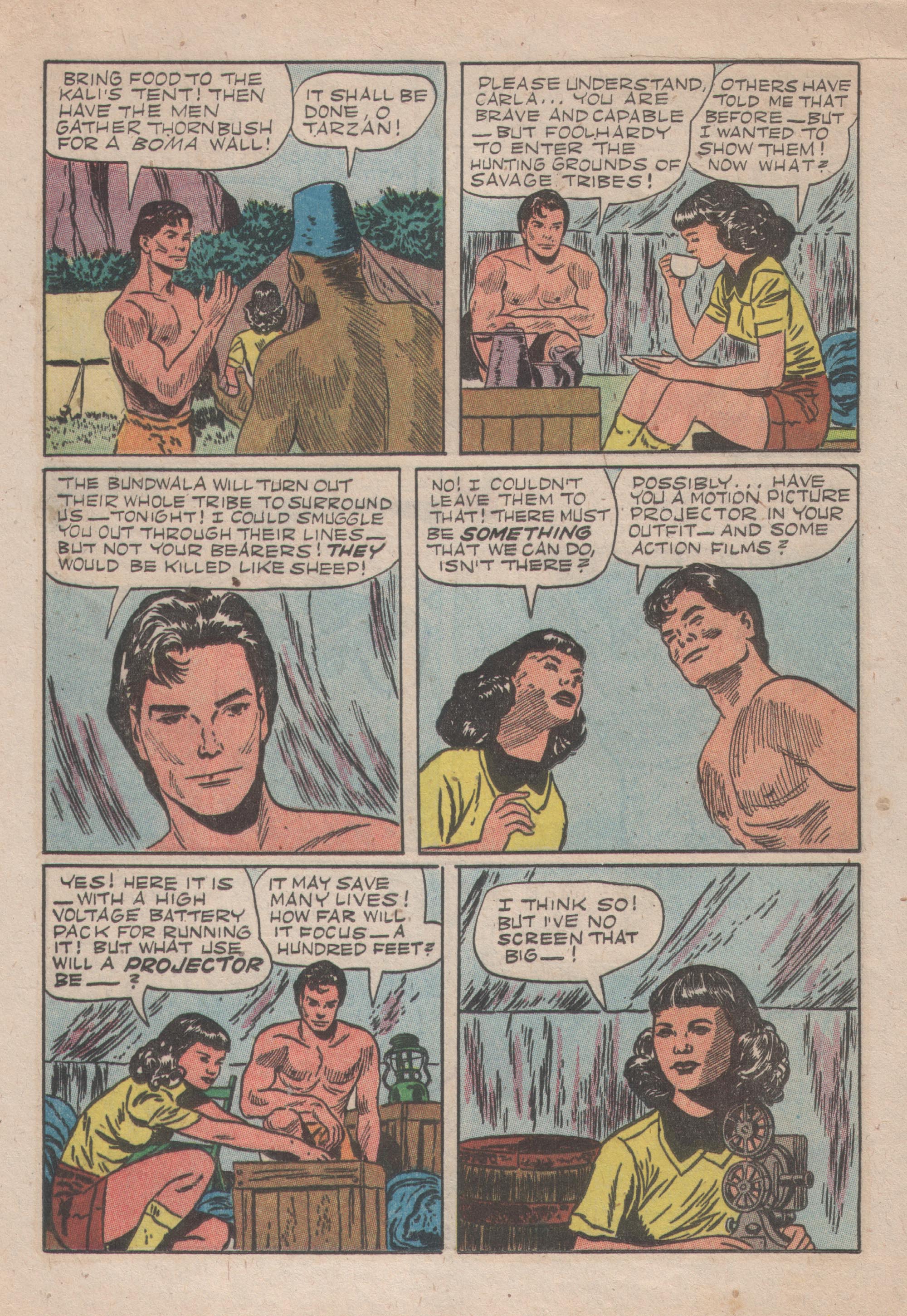 Read online Tarzan (1948) comic -  Issue #34 - 13