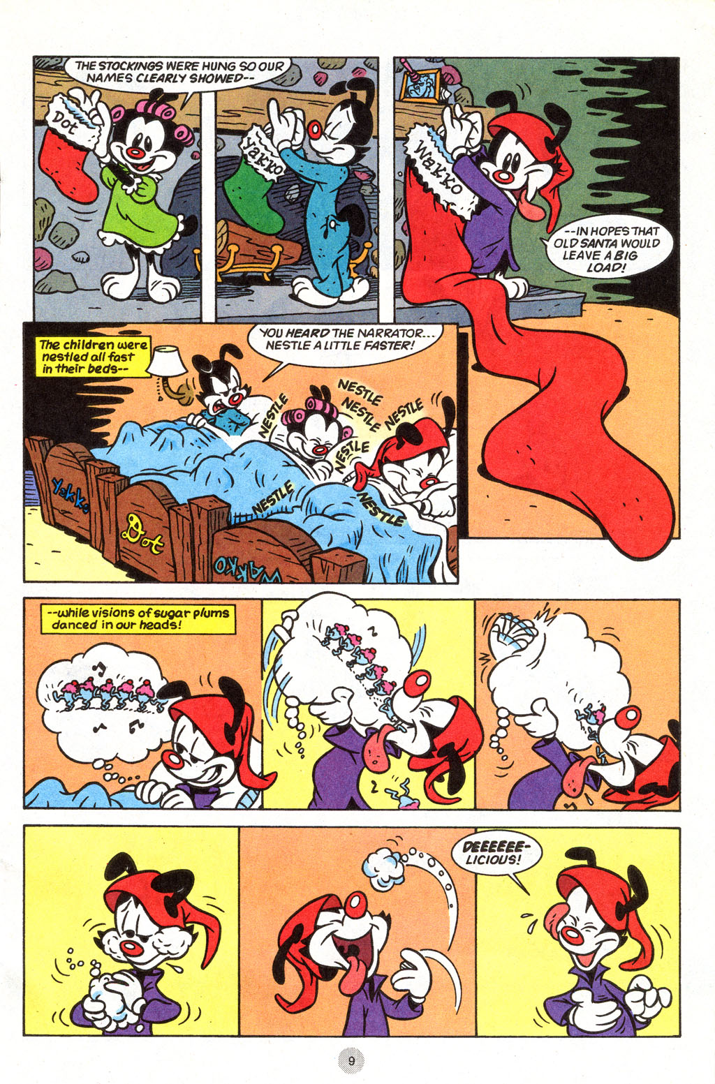 Read online Animaniacs:  A Christmas Special comic -  Issue # Full - 8
