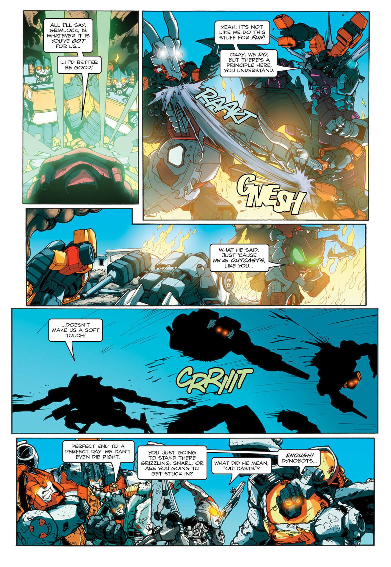Read online The Transformers: Maximum Dinobots comic -  Issue #3 - 23