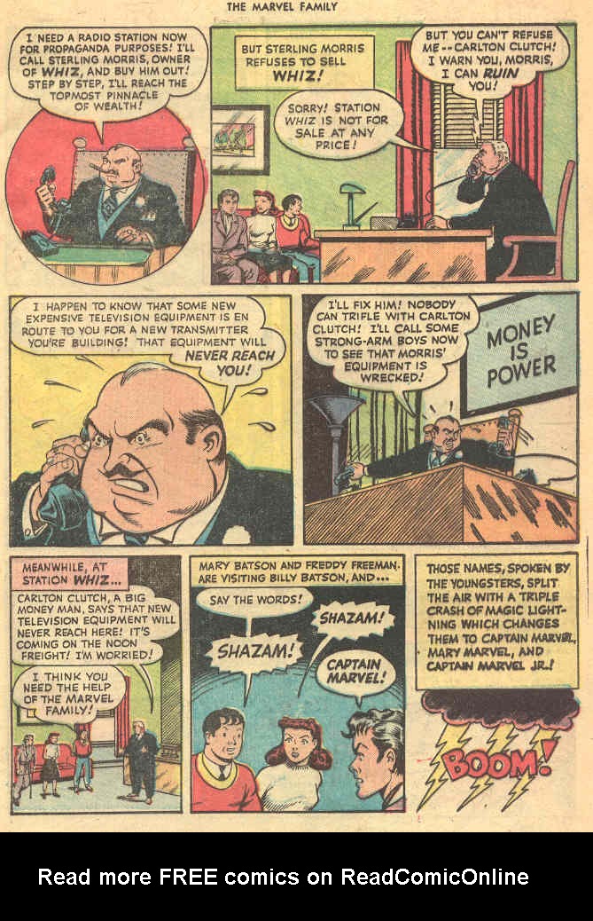 Read online The Marvel Family comic -  Issue #29 - 5