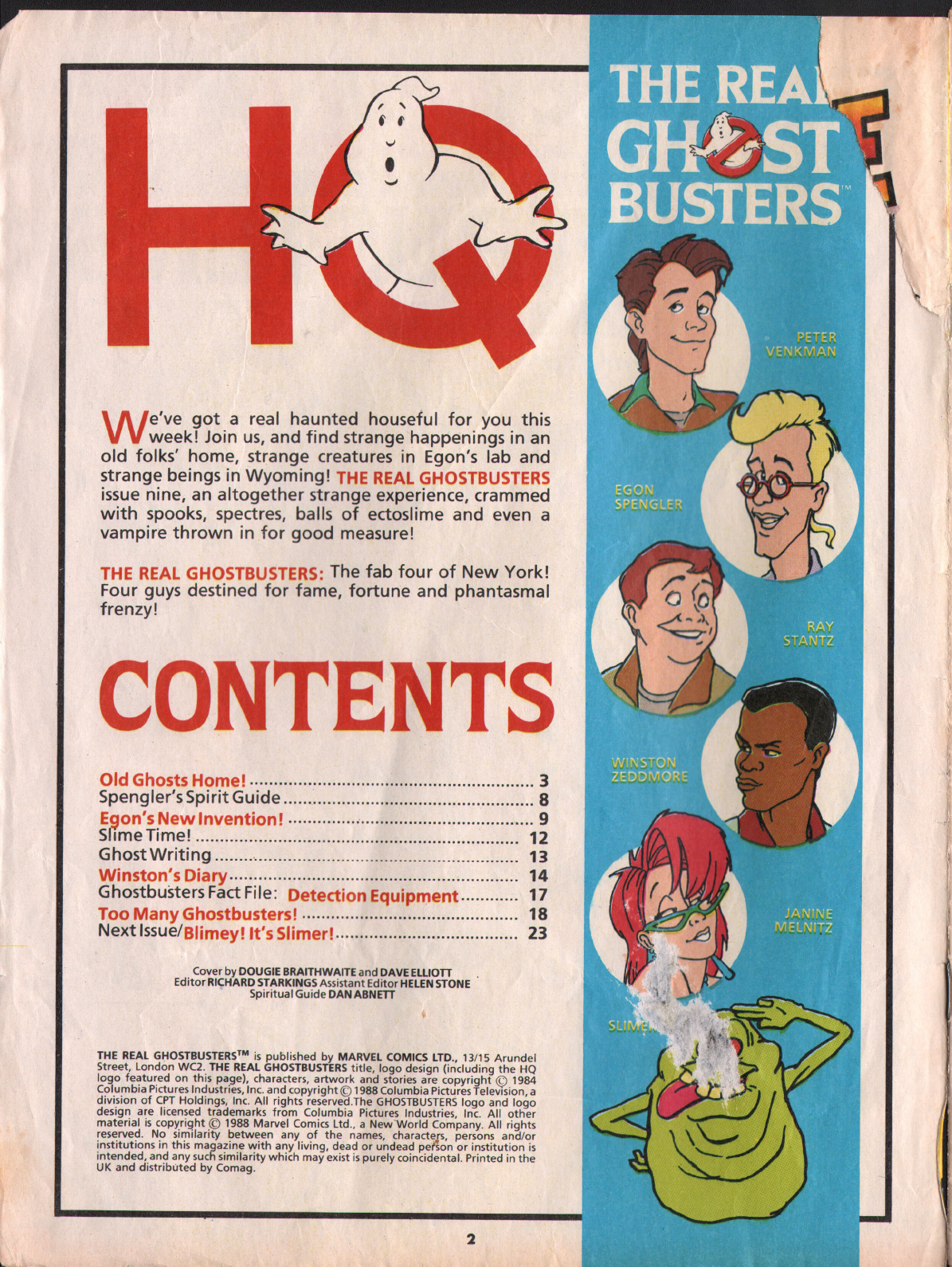 Read online The Real Ghostbusters comic -  Issue #9 - 2