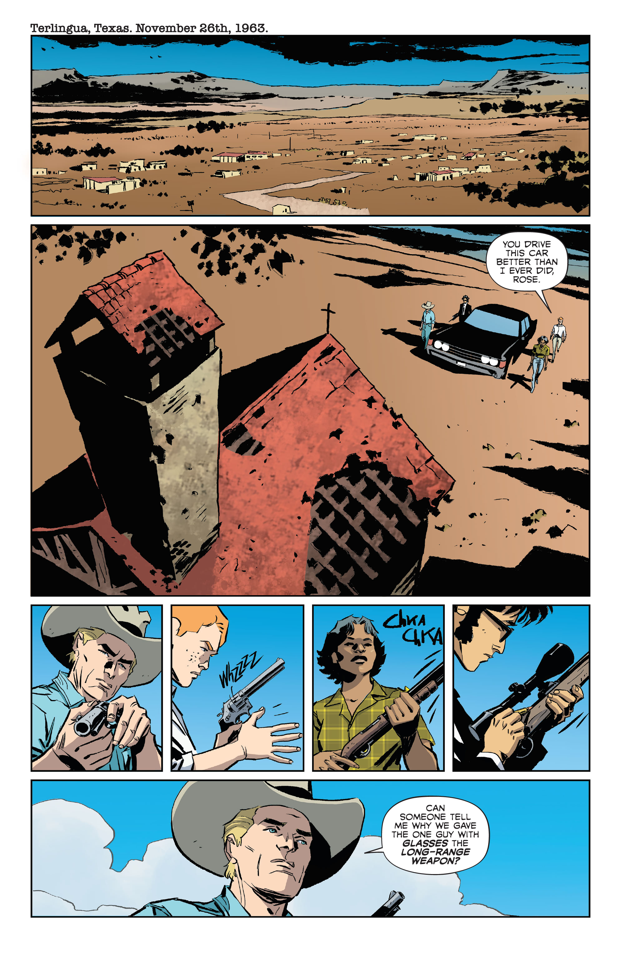 Read online Regarding the Matter of Oswald's Body comic -  Issue #5 - 4