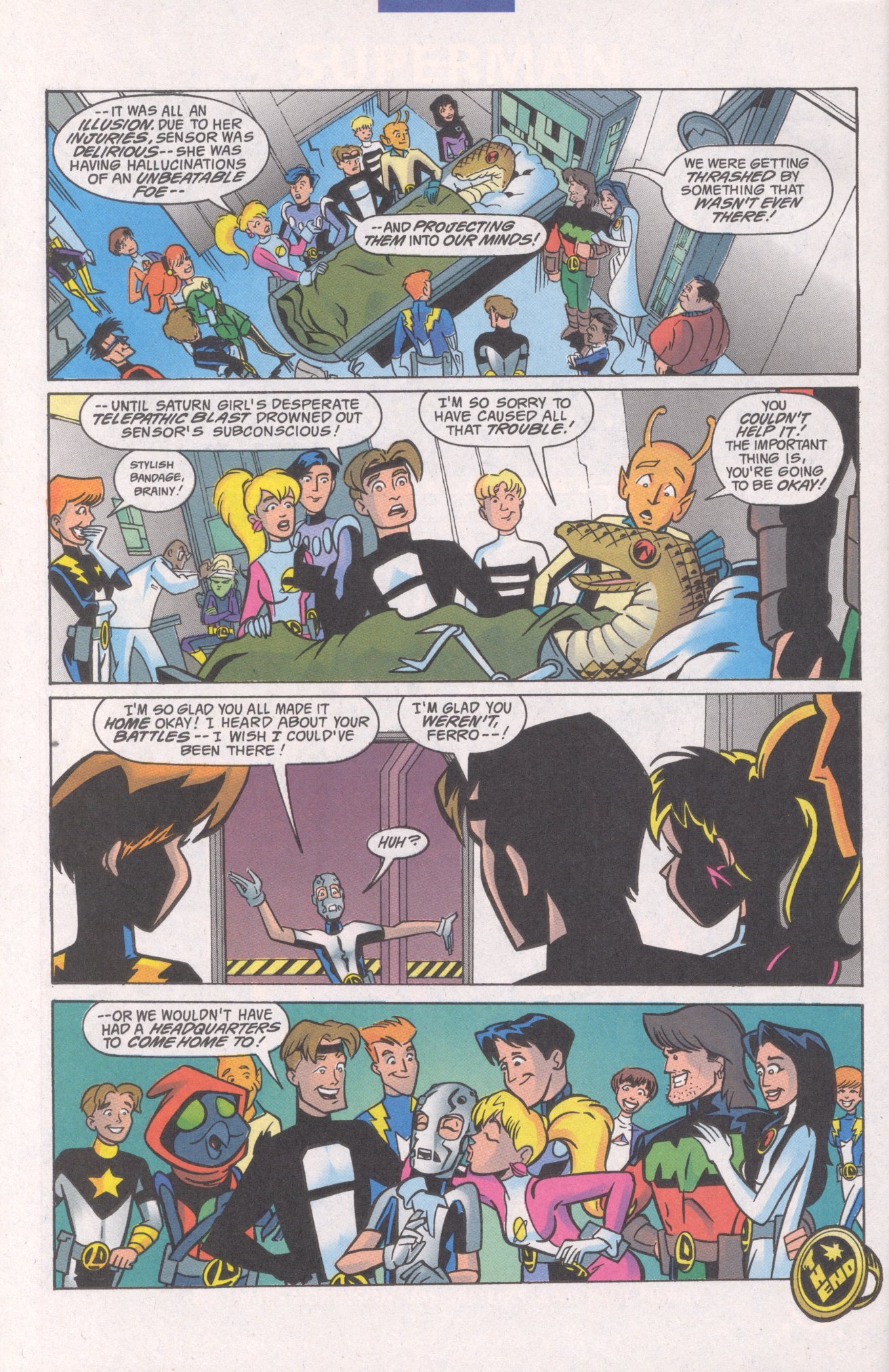 Read online Adventures in the DC Universe comic -  Issue #10 - 24