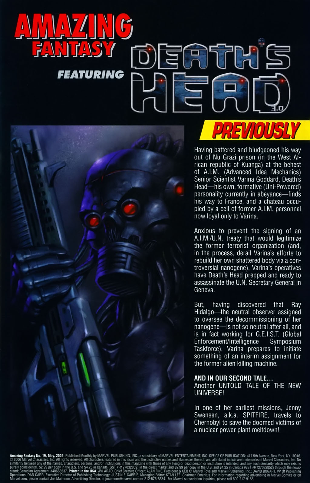 Read online Amazing Fantasy (2004) comic -  Issue #19 - 2