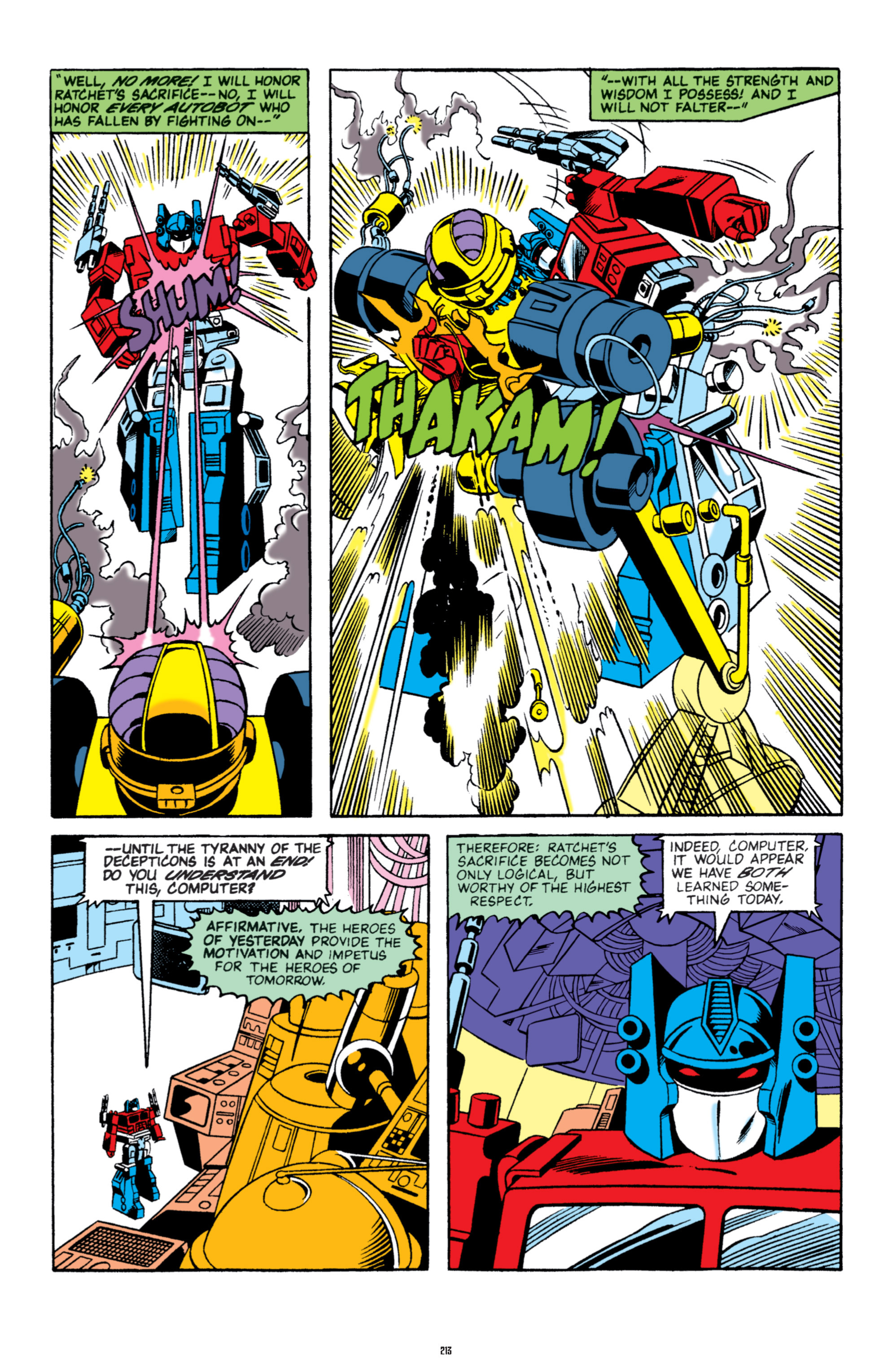 Read online The Transformers Classics comic -  Issue # TPB 5 - 214