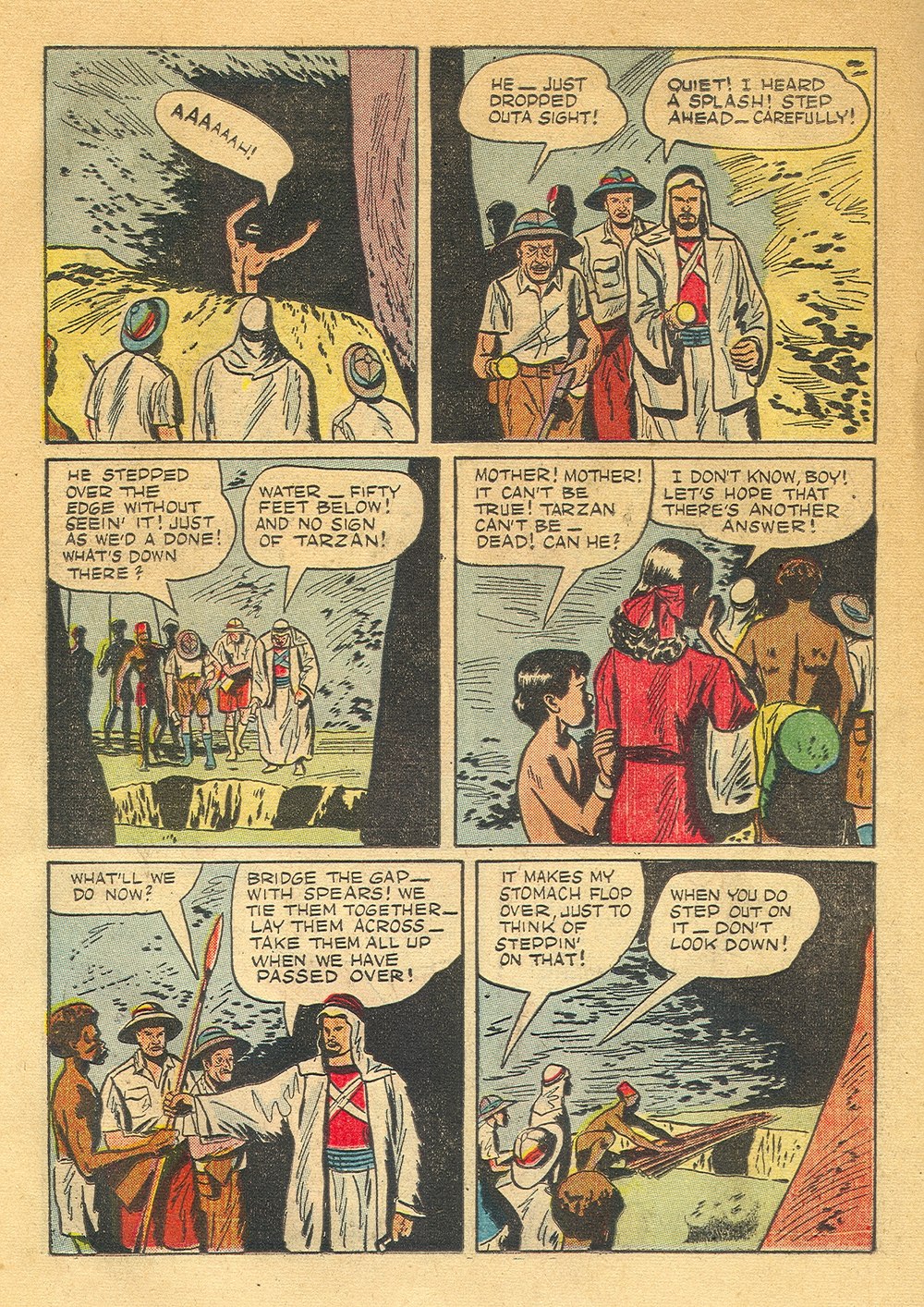 Read online Tarzan (1948) comic -  Issue #5 - 18