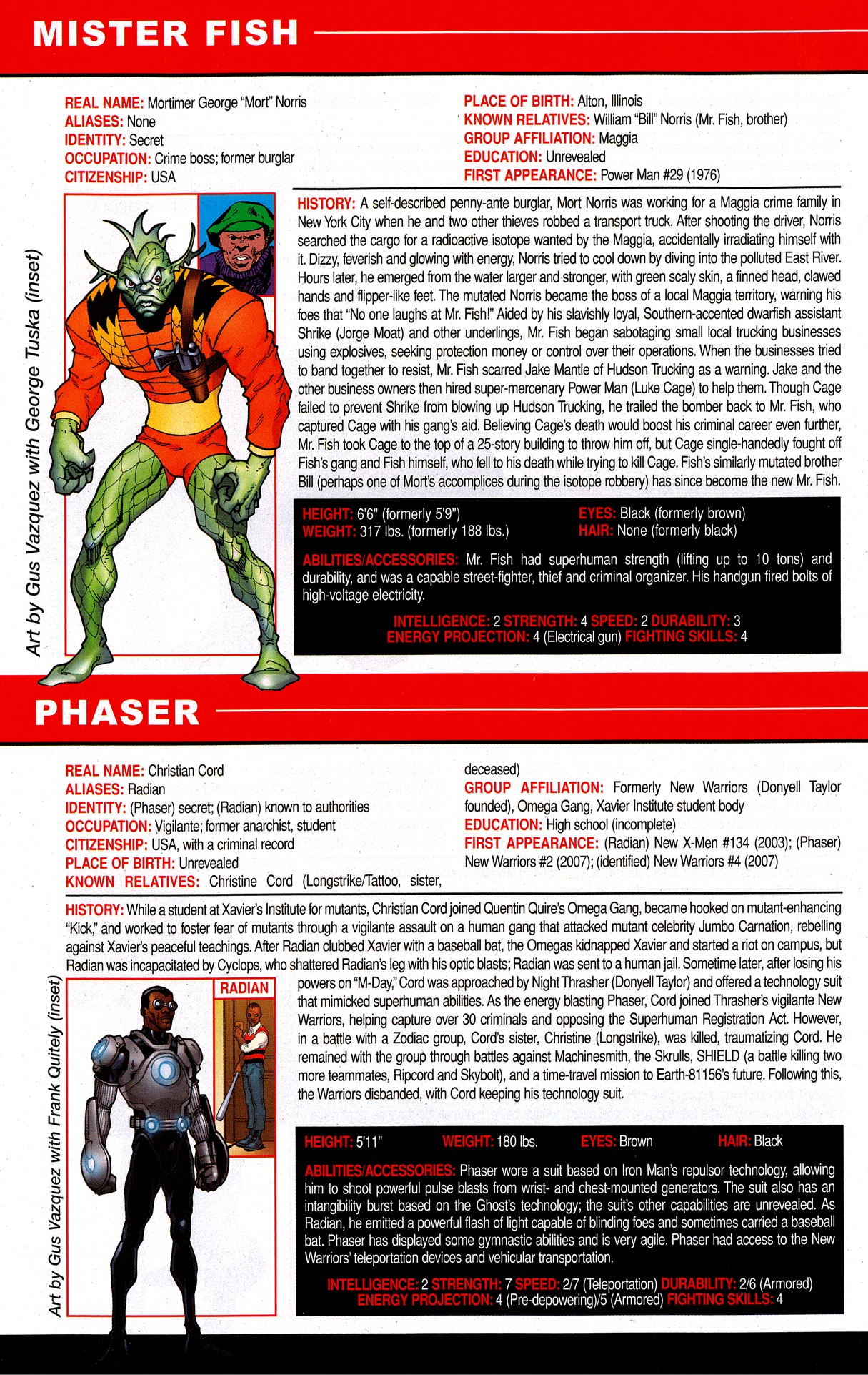 Read online Official Handbook of the Marvel Universe A To Z Update comic -  Issue #2 - 64