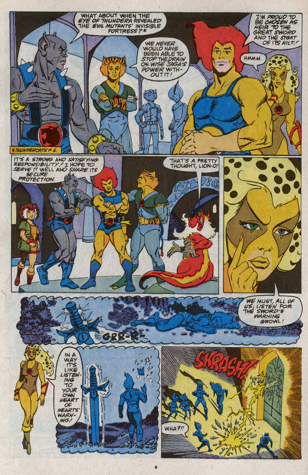 Read online ThunderCats (1985) comic -  Issue #20 - 10