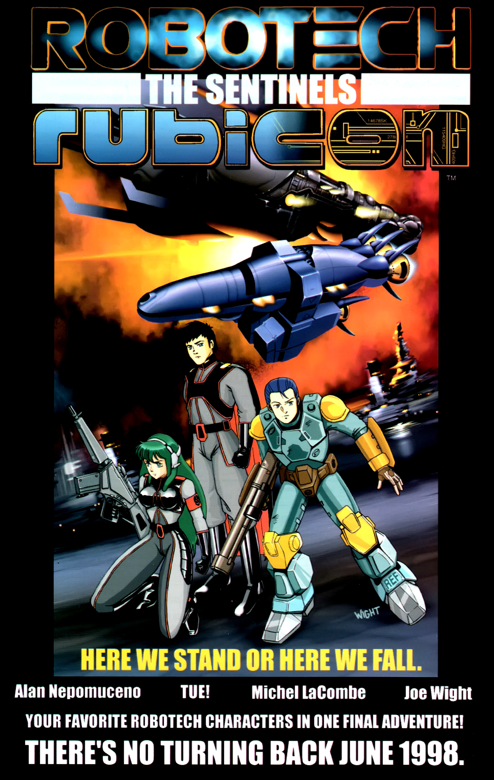 Read online Warrior Nun: Black & White comic -  Issue #9 - 26