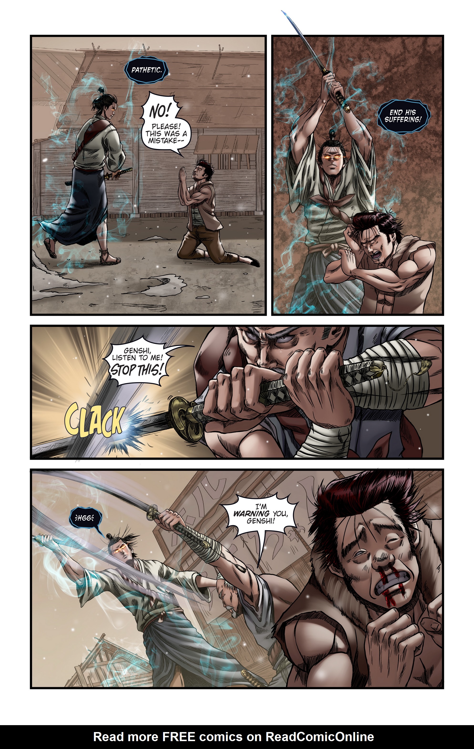 Read online Honor and Curse comic -  Issue #4 - 20